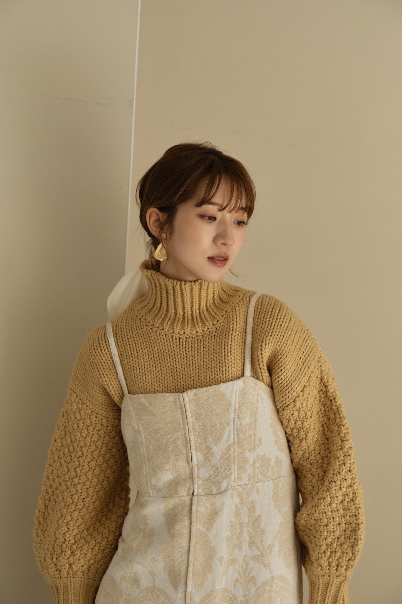 low gauge high neck knit – Eaphi