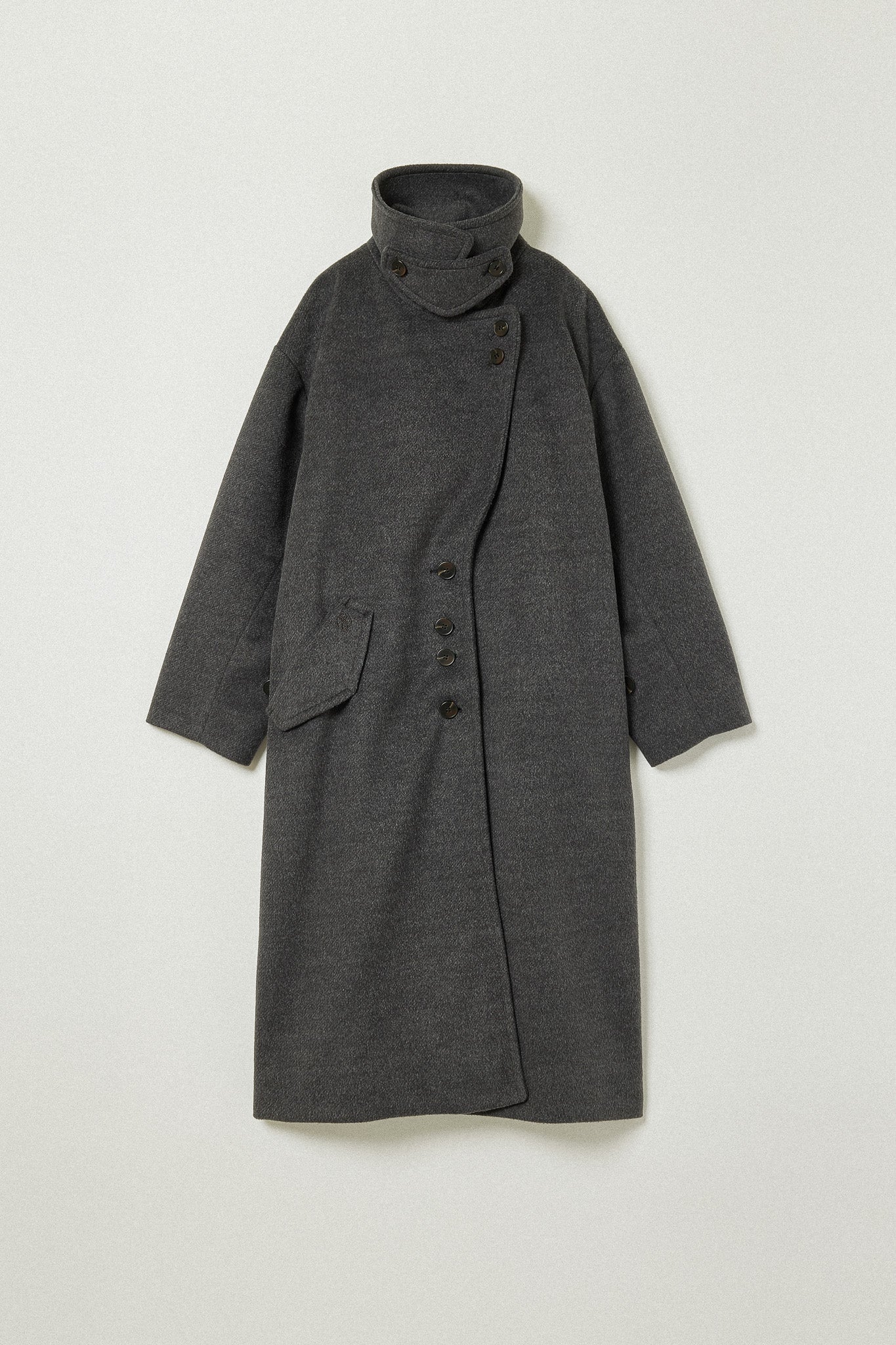MULTI COLLAR LONG COAT