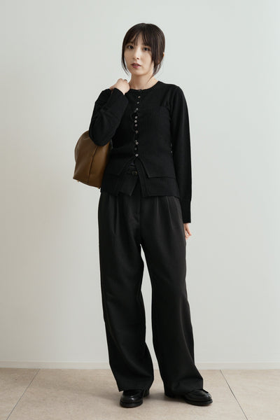 KNIT TOP SET_ŒUVRE