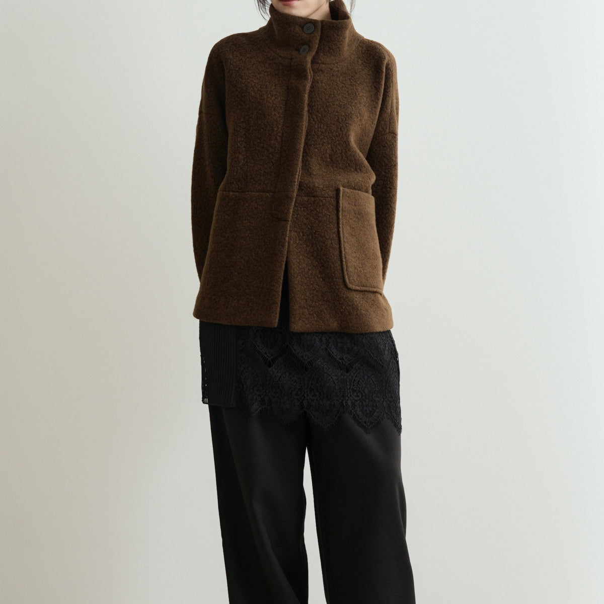 m*y様 Eaphi STAND COLLAR COAT STAND COLLAR COAT｜RETOUR