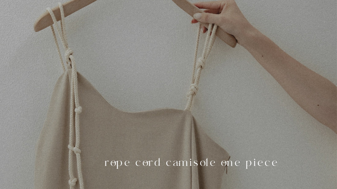 rope cord camisole one piece – Eaphi