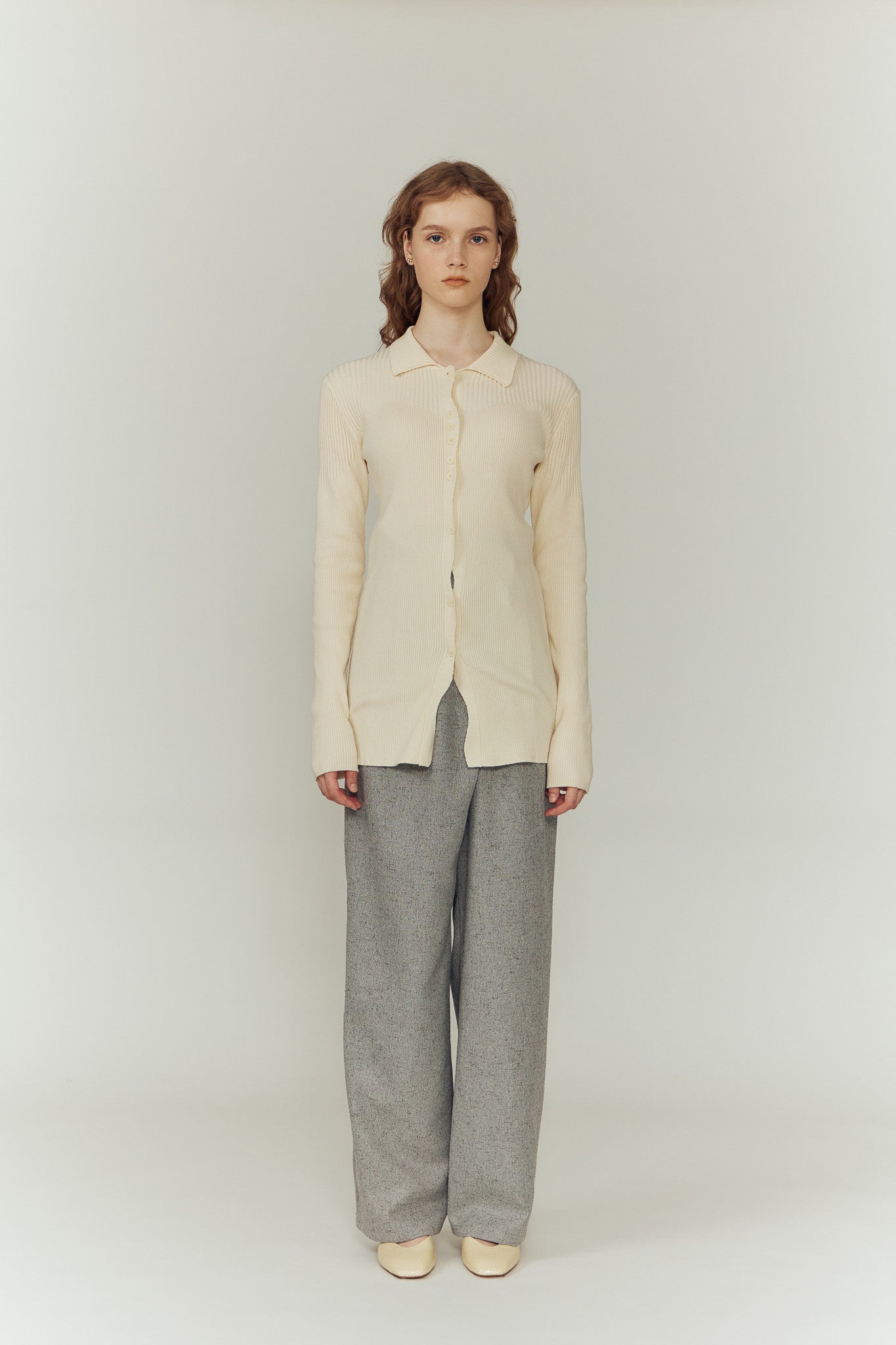 トップス Eaphi RANDOM LINE DESIGN KNIT eaphi random line design knit eaphi random line design knit ニット