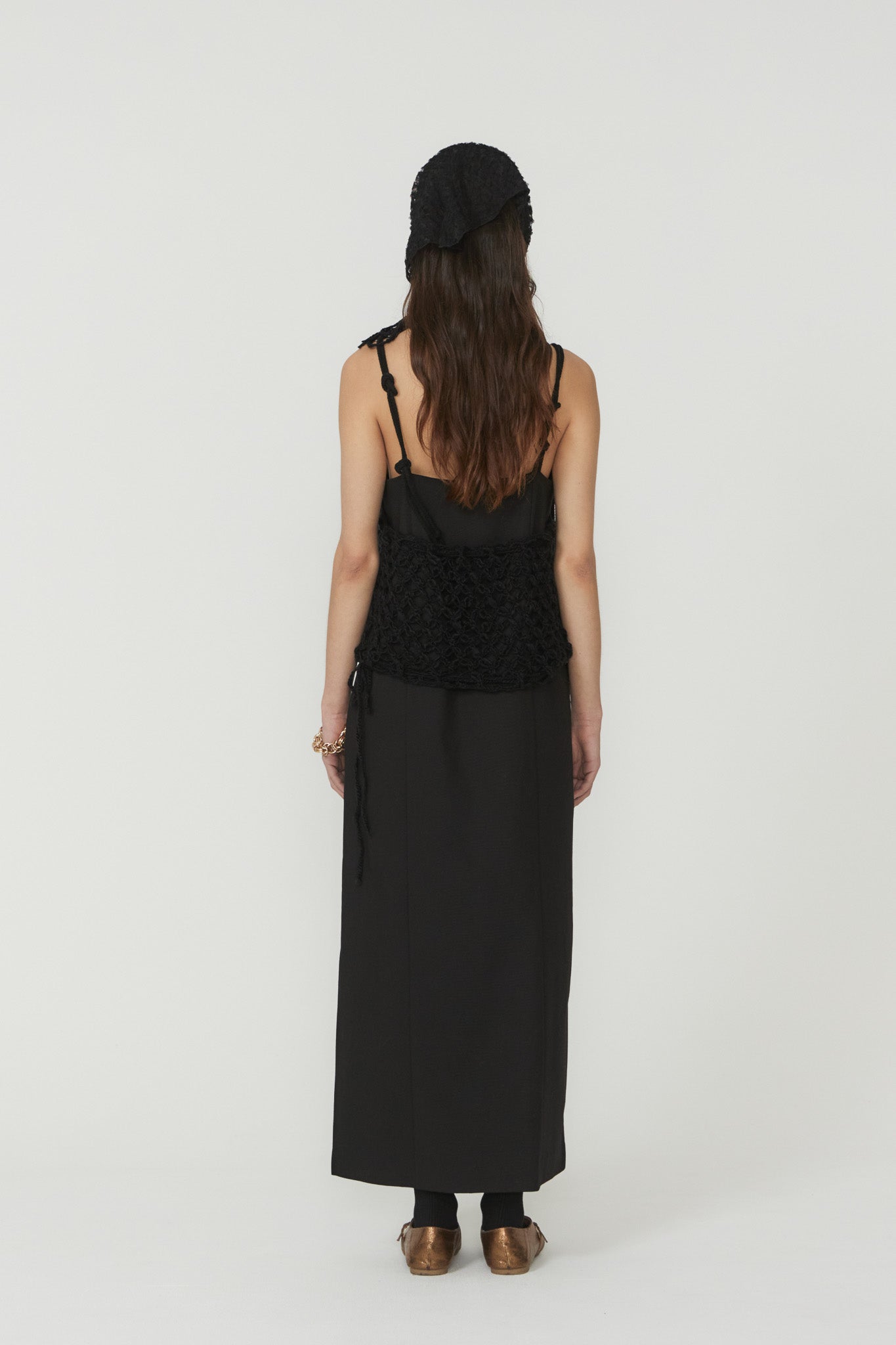 HAND CROCHET KNIT BUSTIER【POPUP先行】