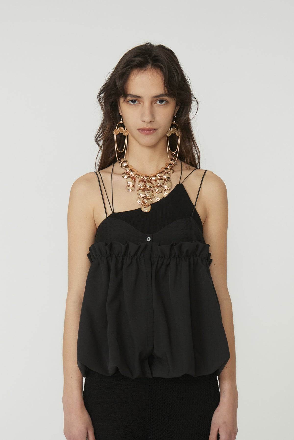 BALLOON HEM CAMISOLE【POPUP先行】