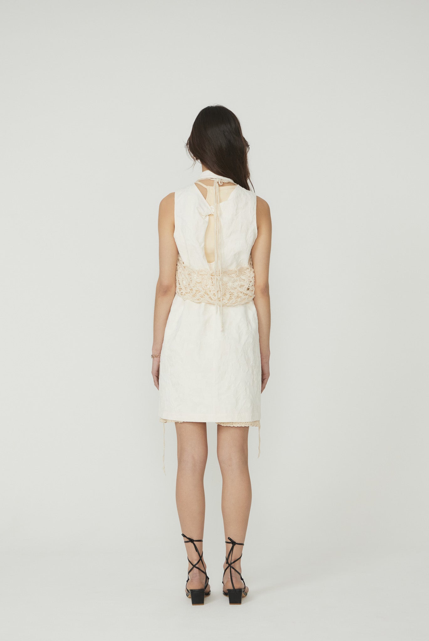 HAND CROCHET KNIT BUSTIER【POPUP先行】