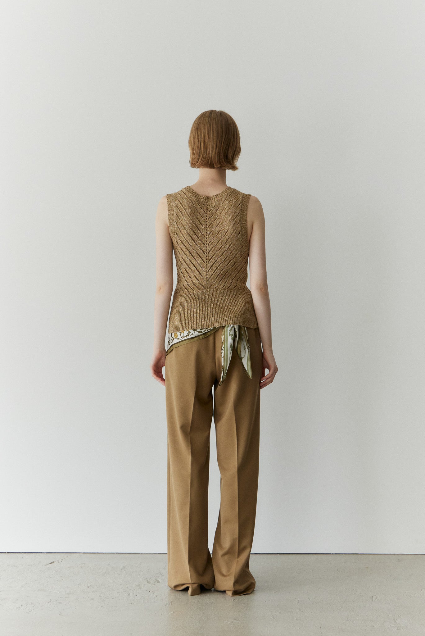 Èaphi エフィ INDIA PATTERN SATIN SCARF INDIA PATTERN SATIN SCARF