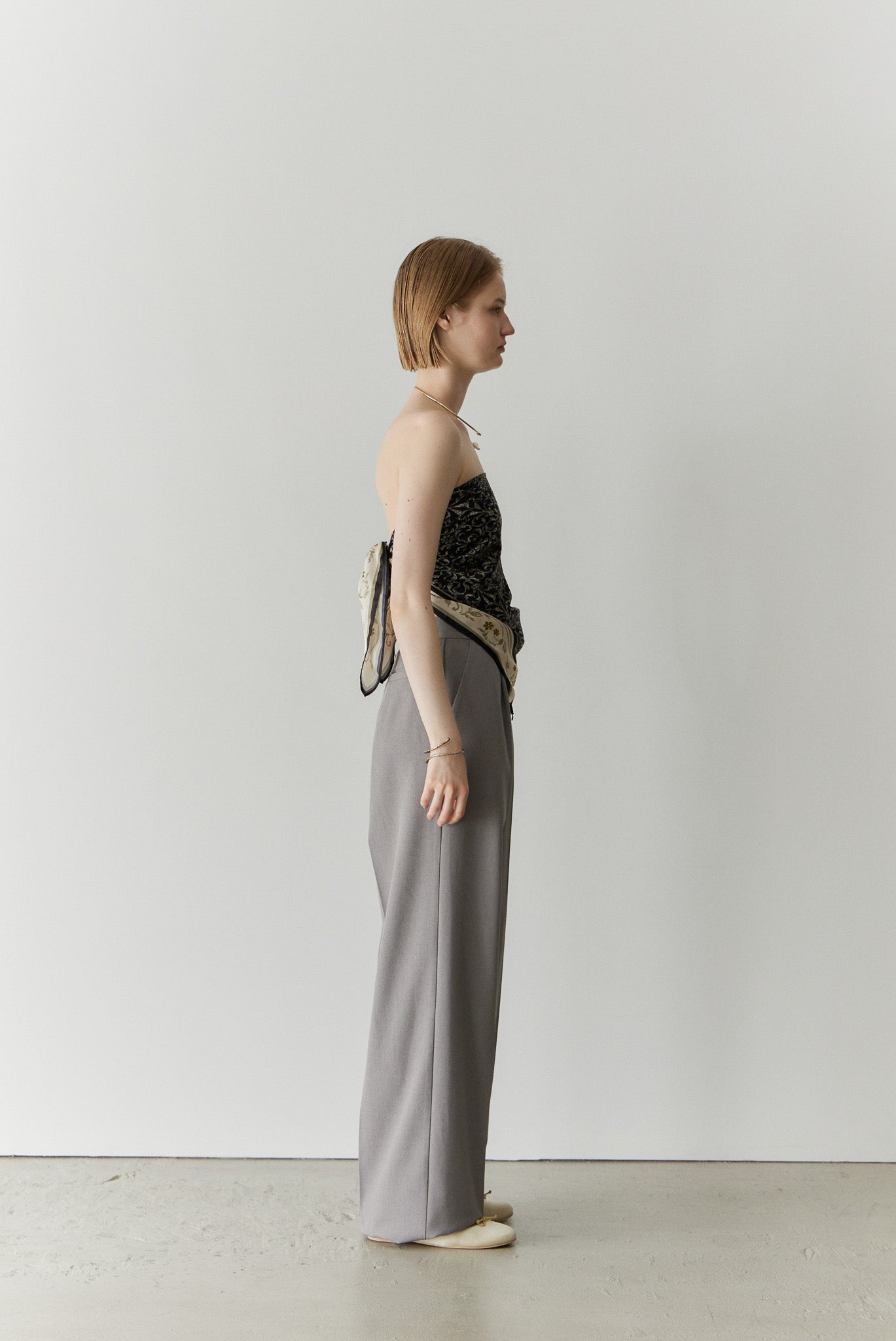 小物 eaphi INDIA PATTERN SATIN SCARF INDIA PATTERN SATIN SCARF