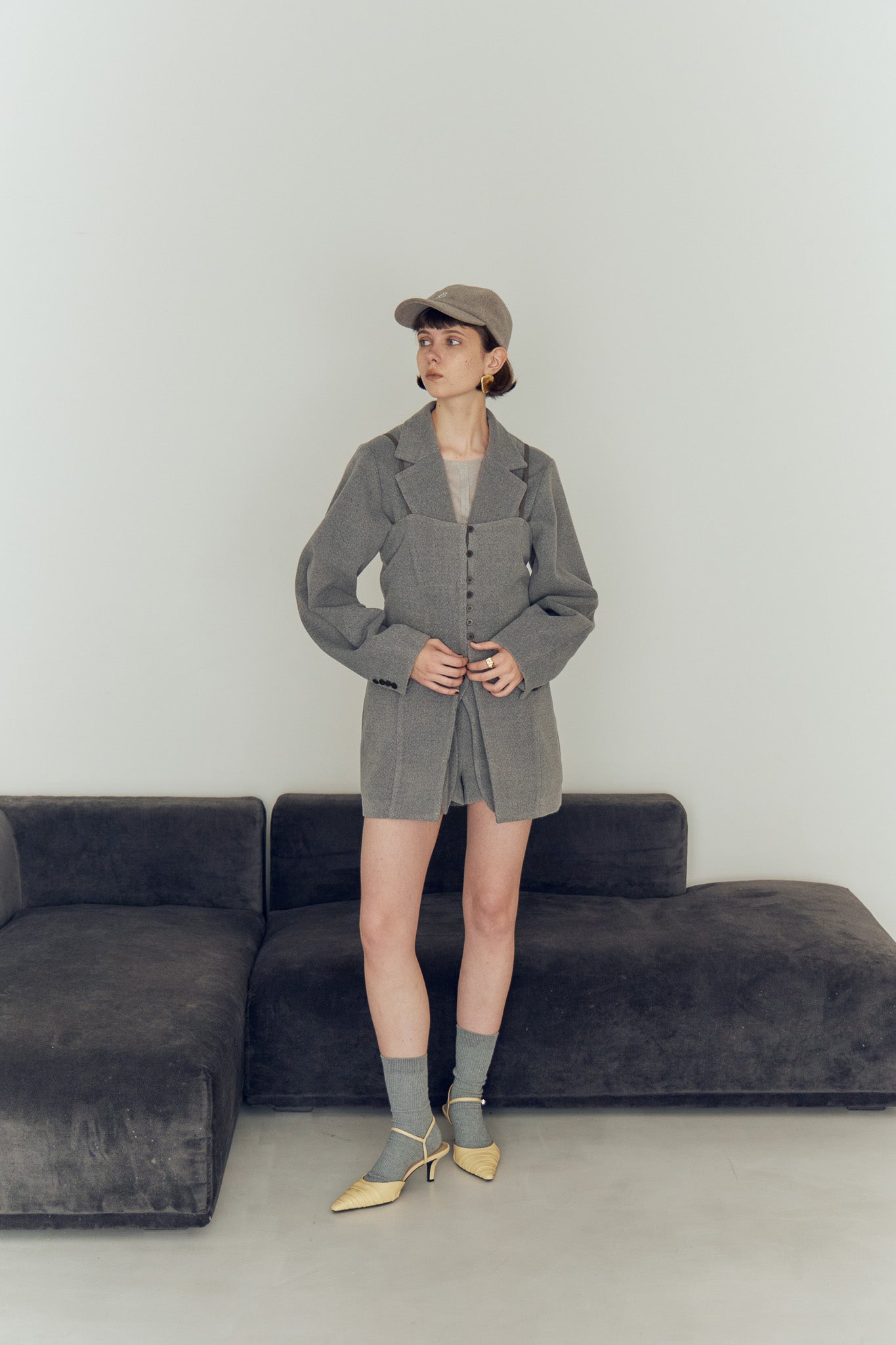 CLASSIC WAVE WOOL BUSTIER