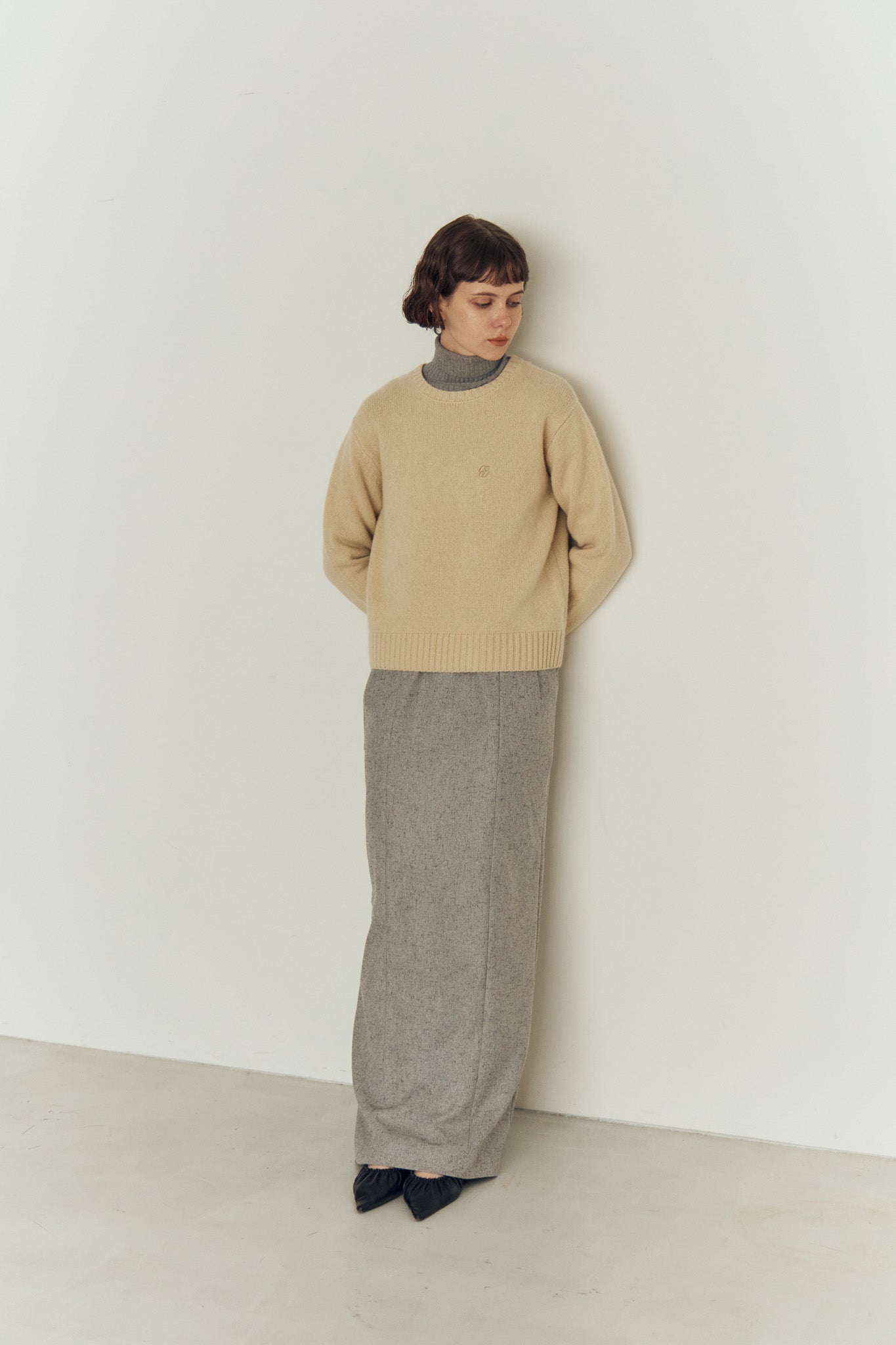WOOL KNIT PULLOVER