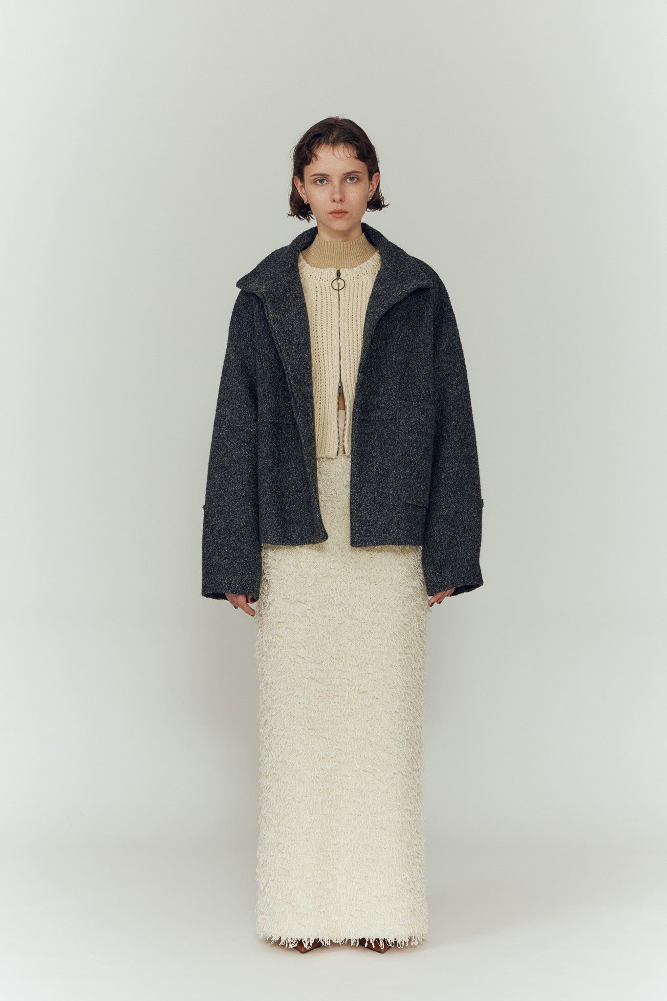 ジャケット・アウター EAPHI STAND COLLAR COAT STAND COLLAR COAT