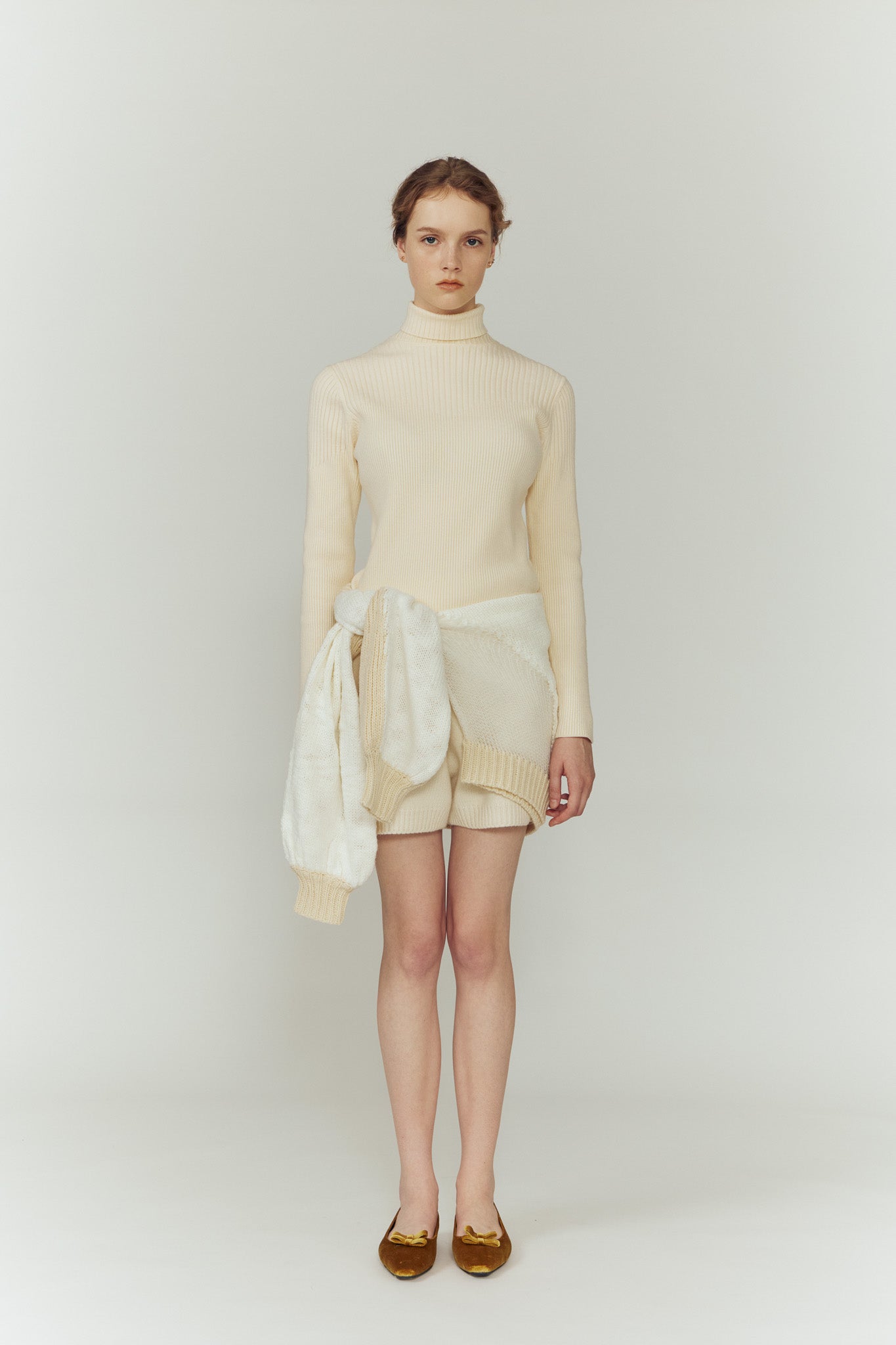 トップス eaphi RANDOM RIB TURTLENECK KNIT RANDOM RIB TURTLENECK KNIT