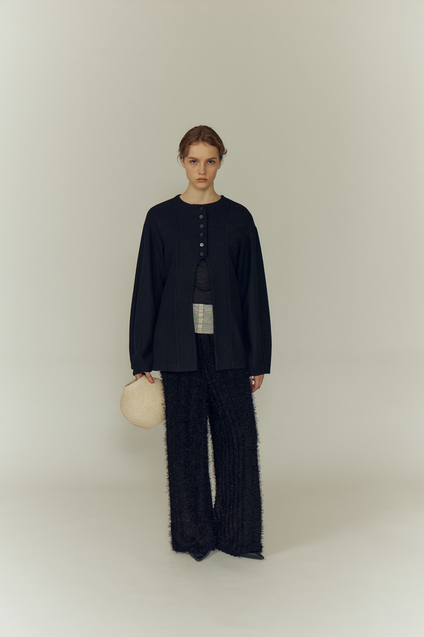 CURVE CUT LINE JACKET