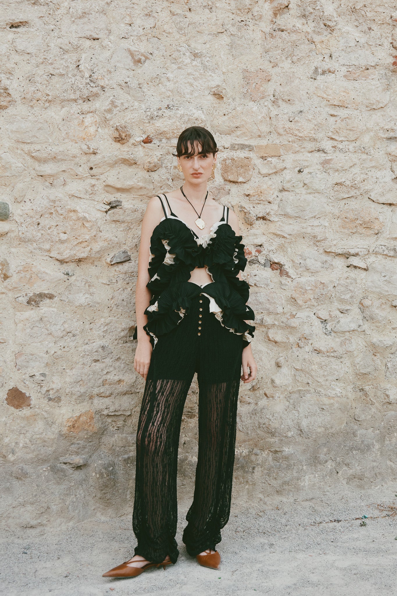 FEELING FRILLS BUSTIER