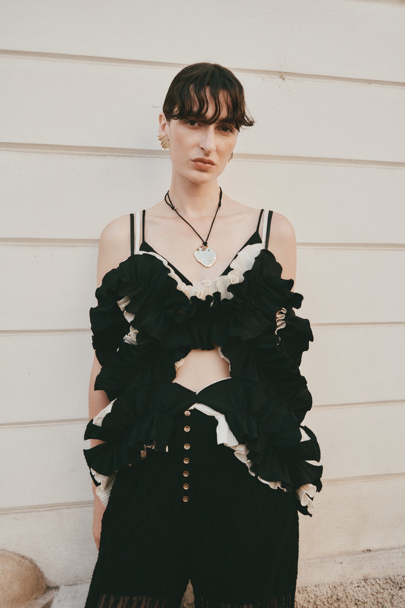 FEELING FRILLS BUSTIER