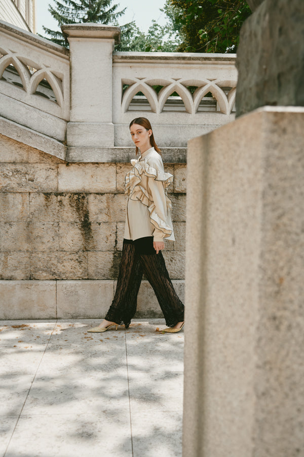 トップス EAPHI FEELING FRILLS BLOUSE FEELING FRILLS BLOUSE