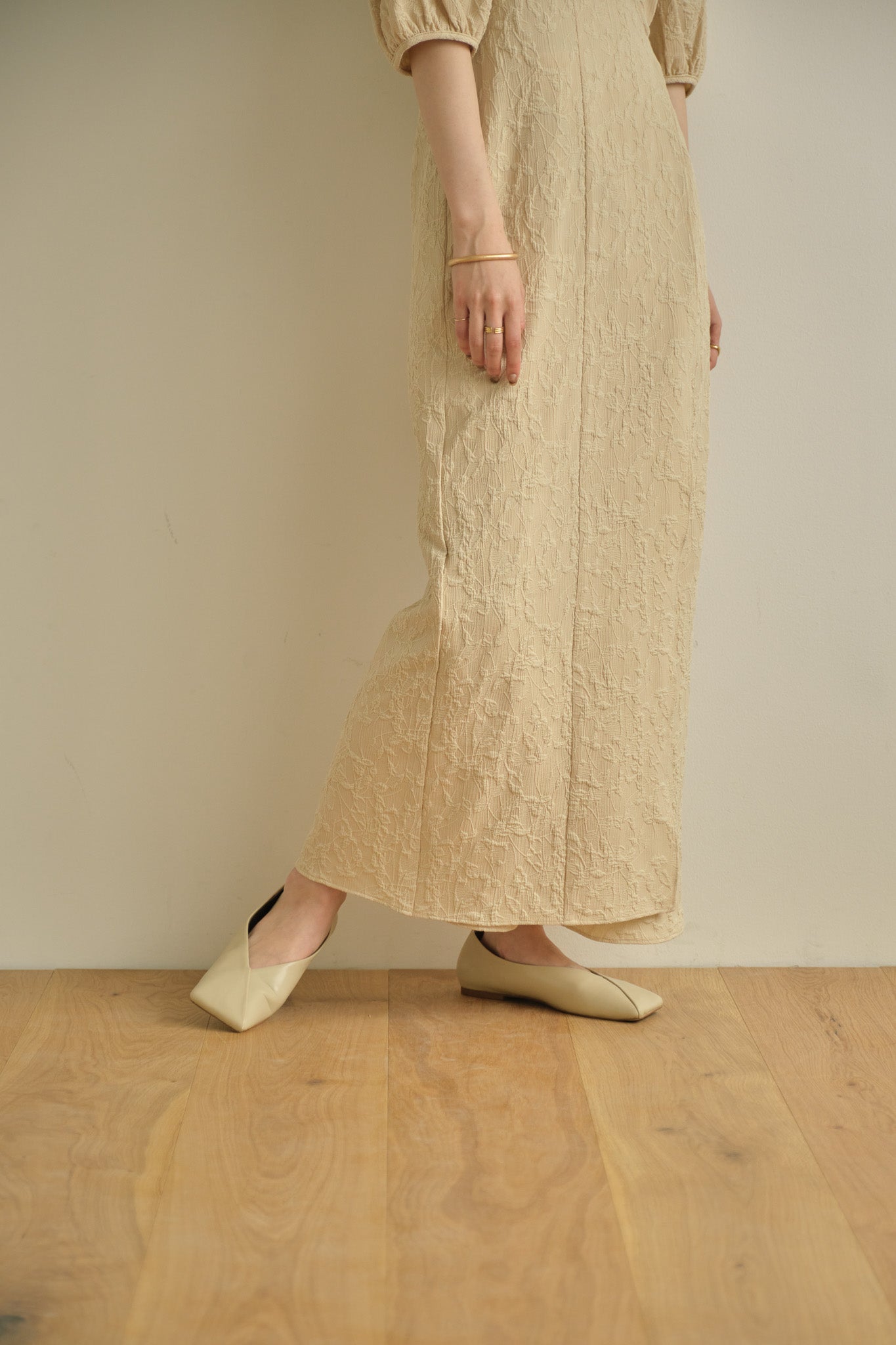 eaphi one shoulder jumper skirt - ロングワンピース