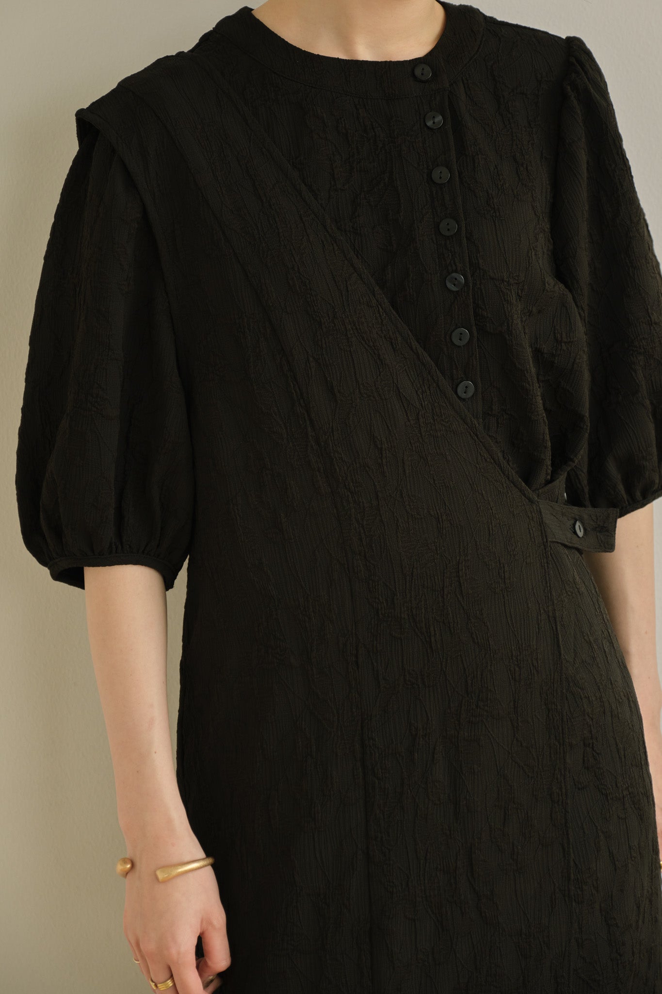 好きに eaphi volume sleeve jacquard blouse | forrajeraelizondo.com