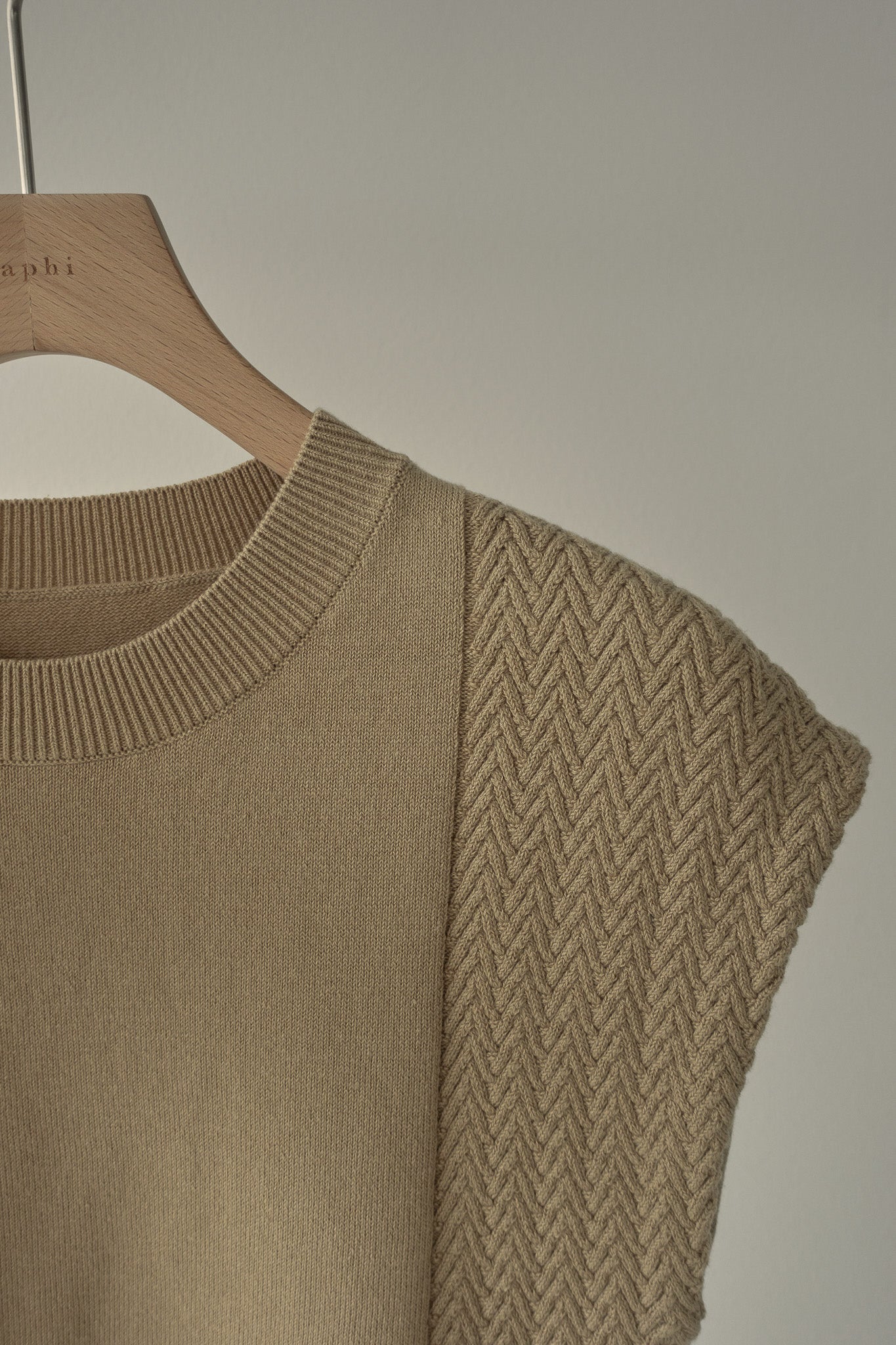 french sleeve knit