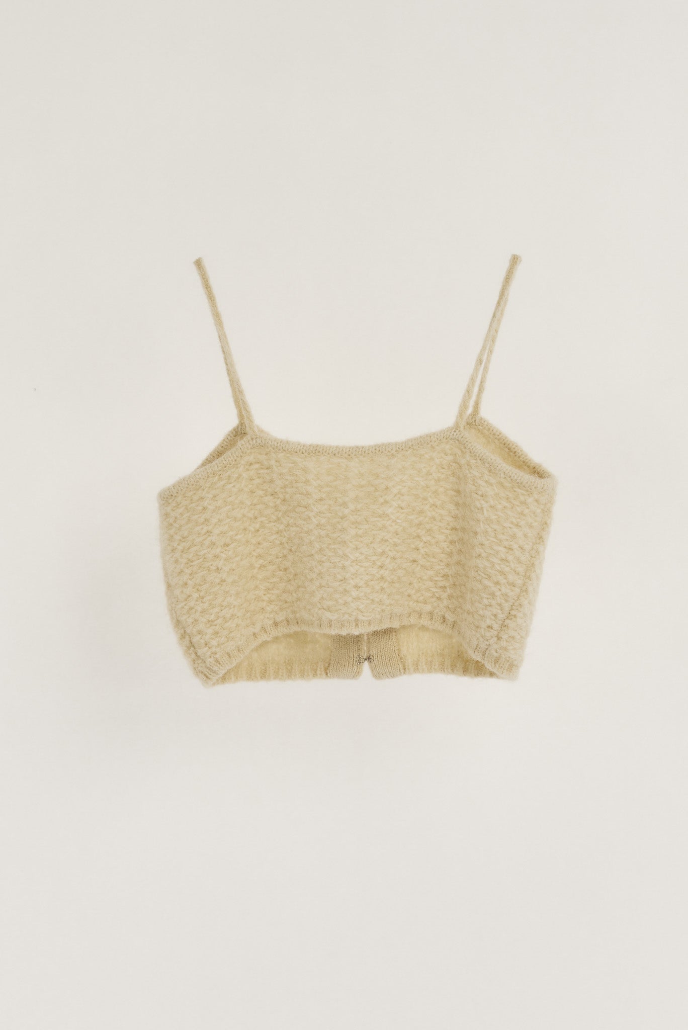 warm knit bustier