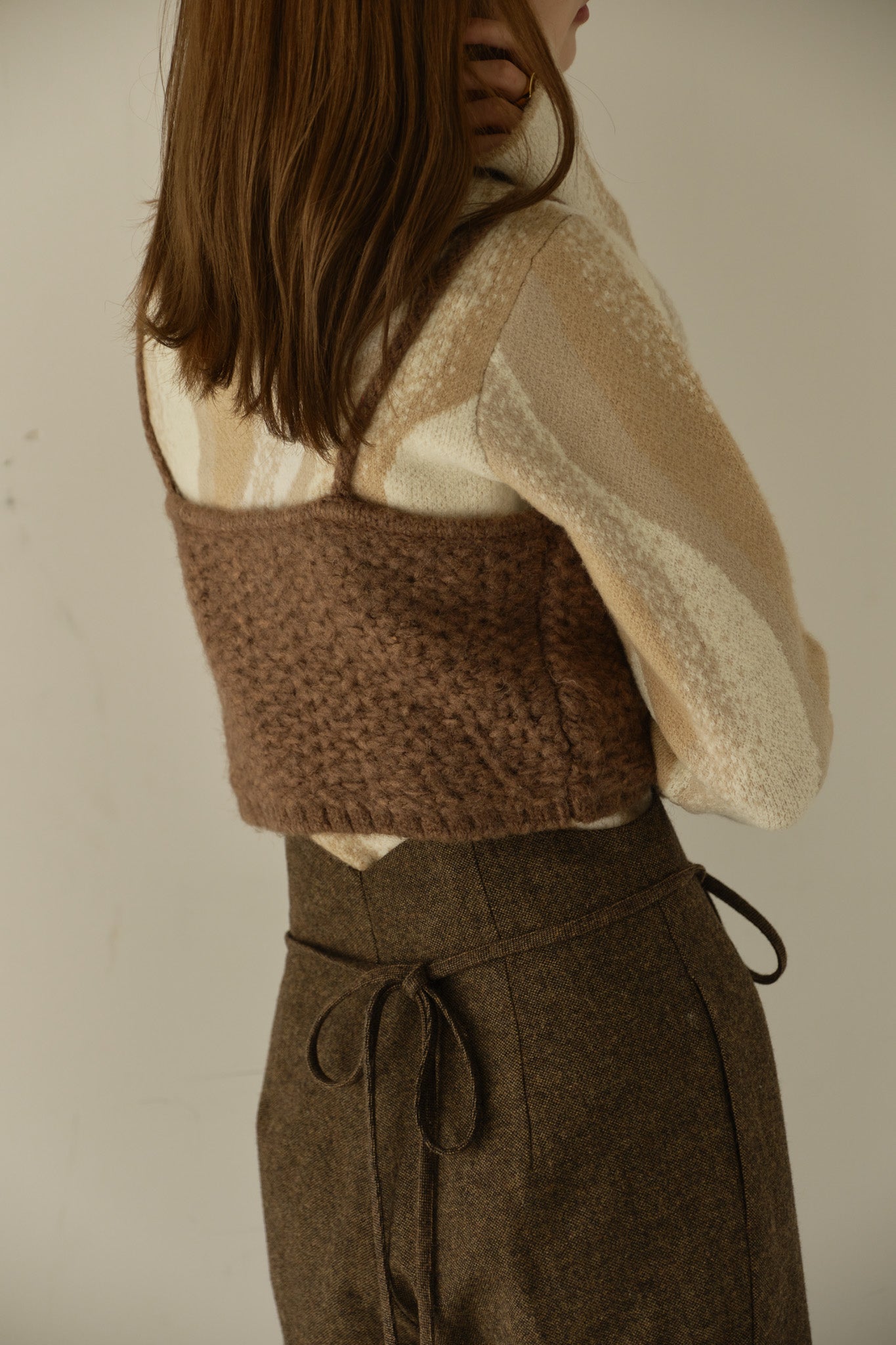 gradation wave knit skirt 新品 美品 eaphi
