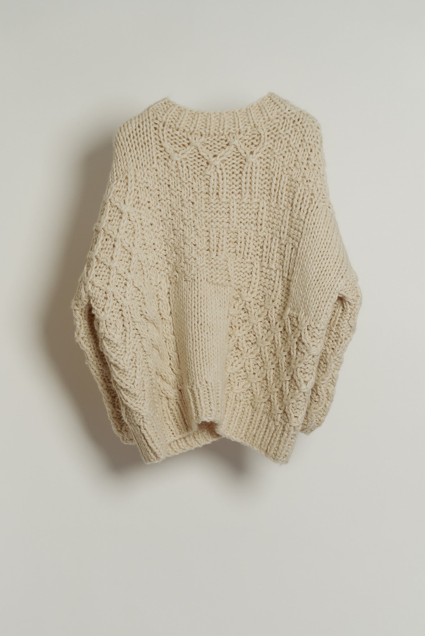 7,107円Eaphi  hand design over knit
