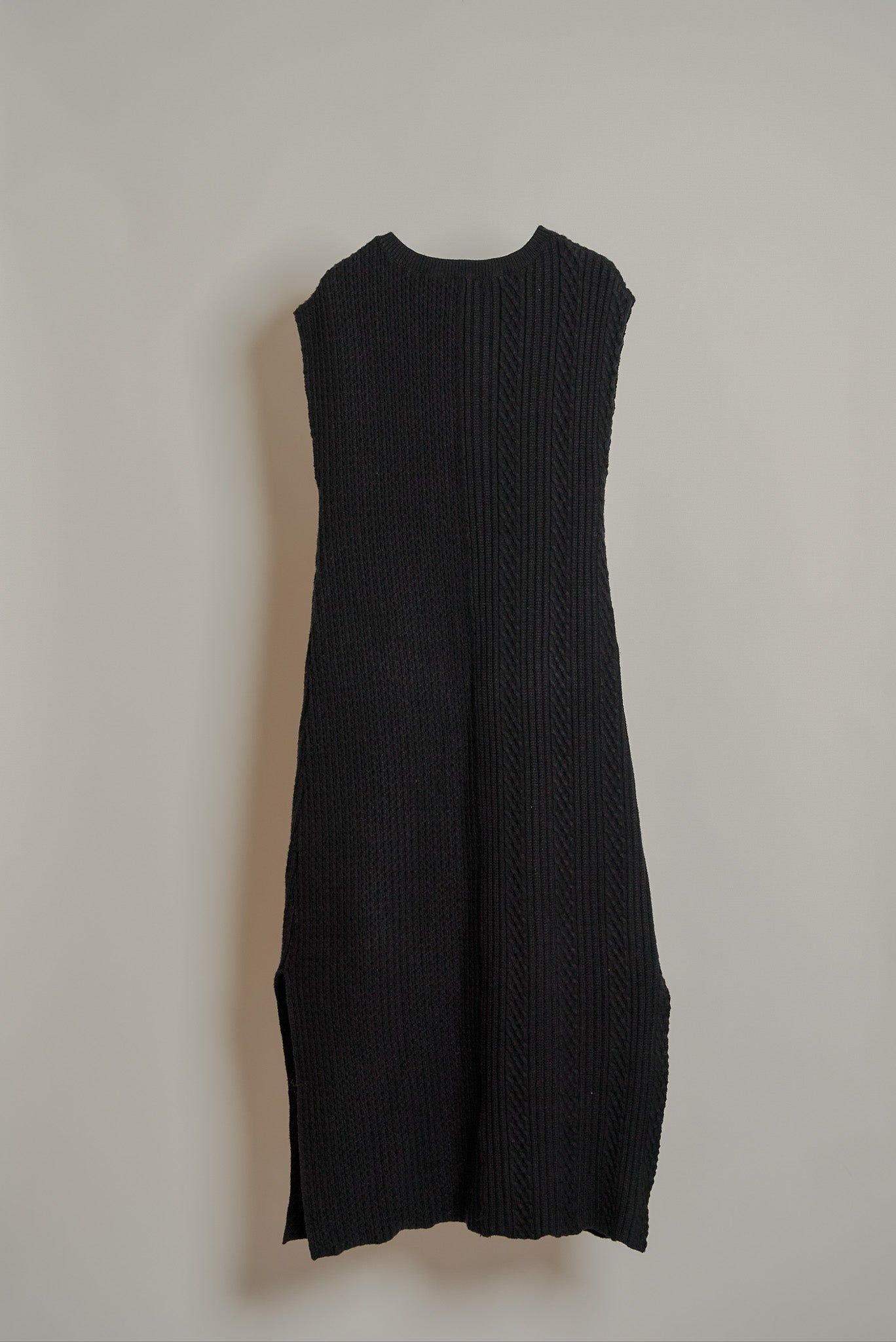 front hole knit one piece