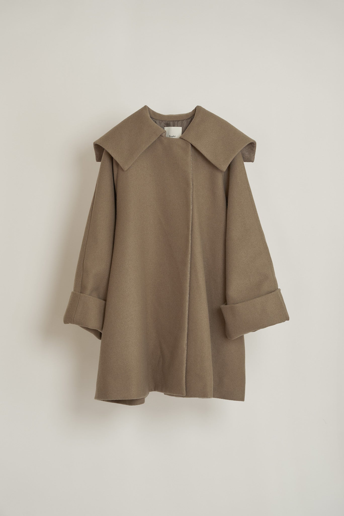 eaphieaphi big collar middle coat - その他