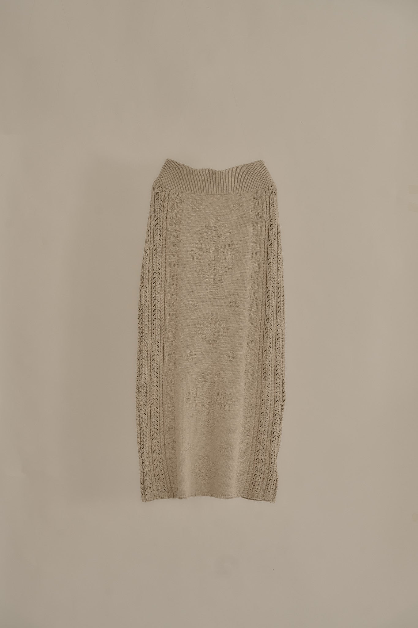 plant motif knit skirt【POPUP】