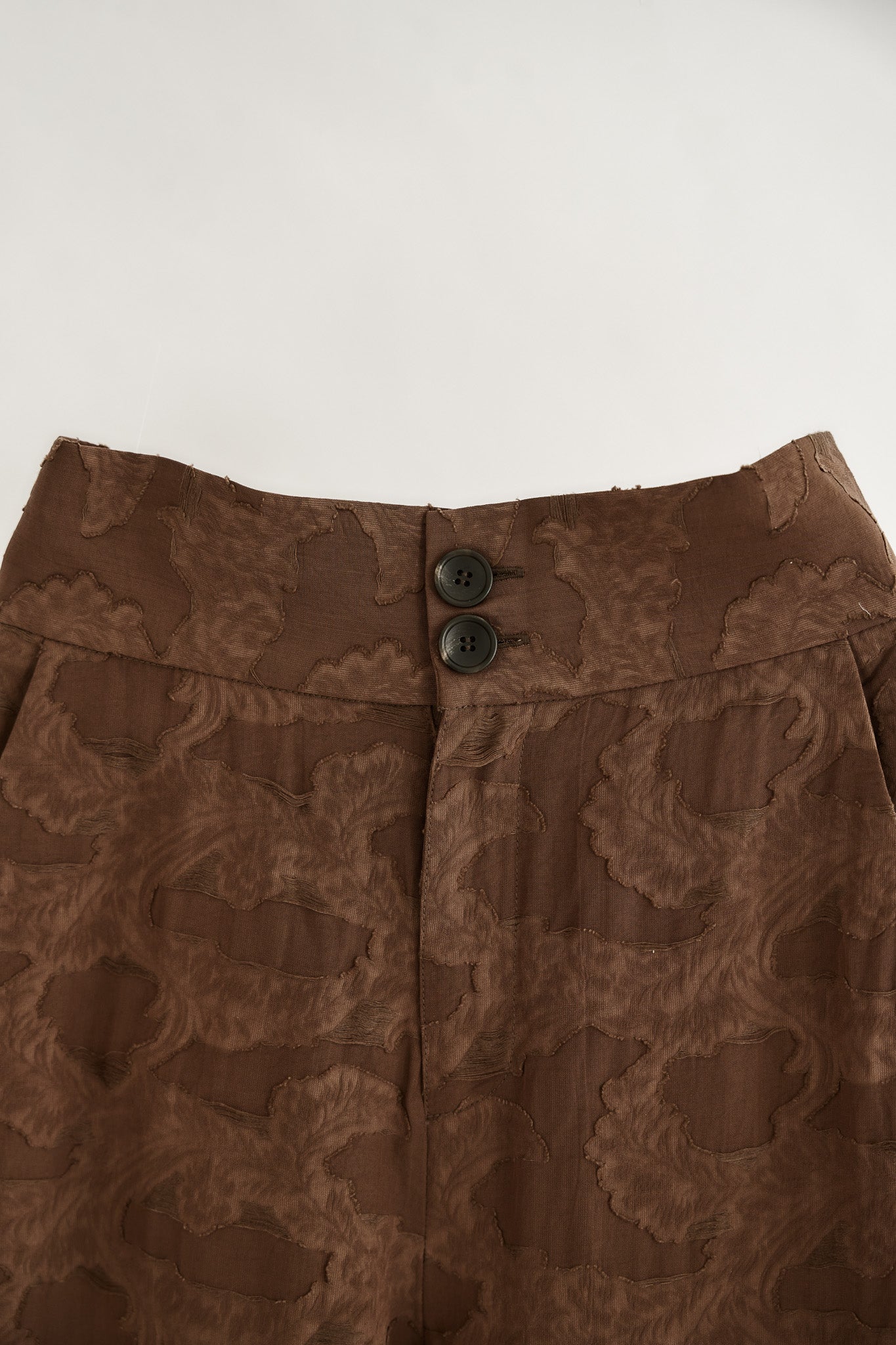 botanical jacquard classy pants