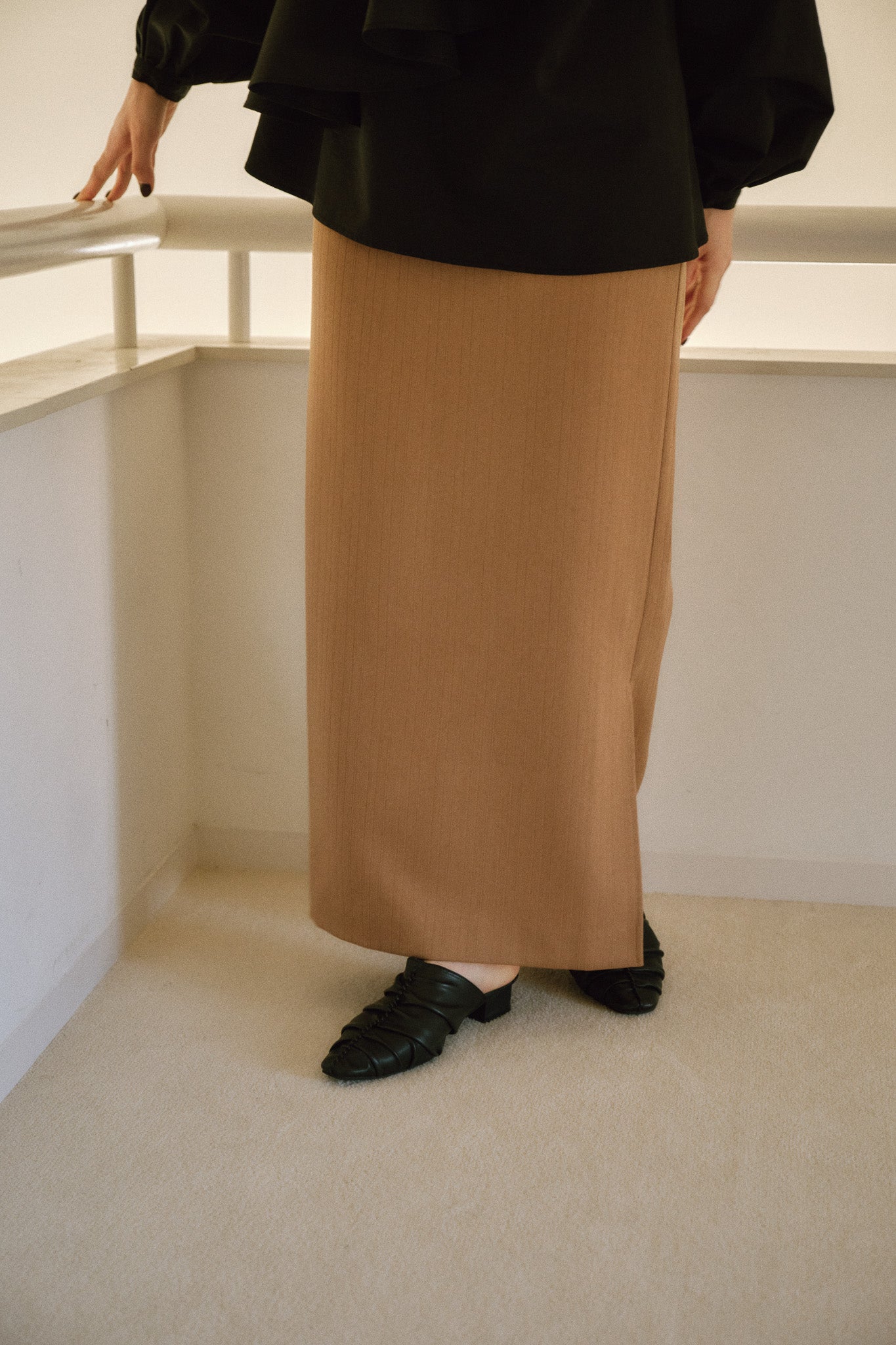 2 way suspender skirt
