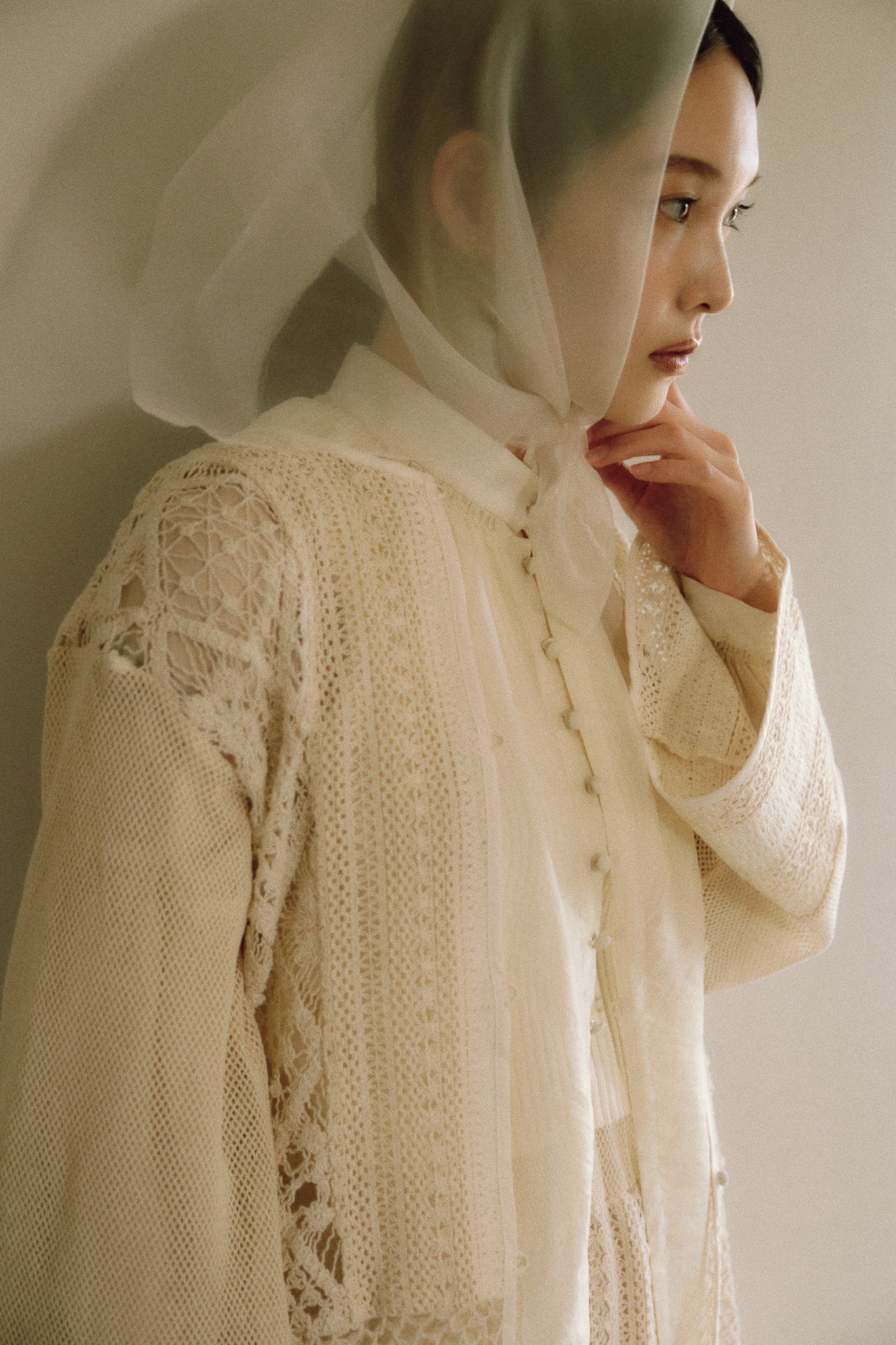 cotton lace patchwork blouse – Eaphi