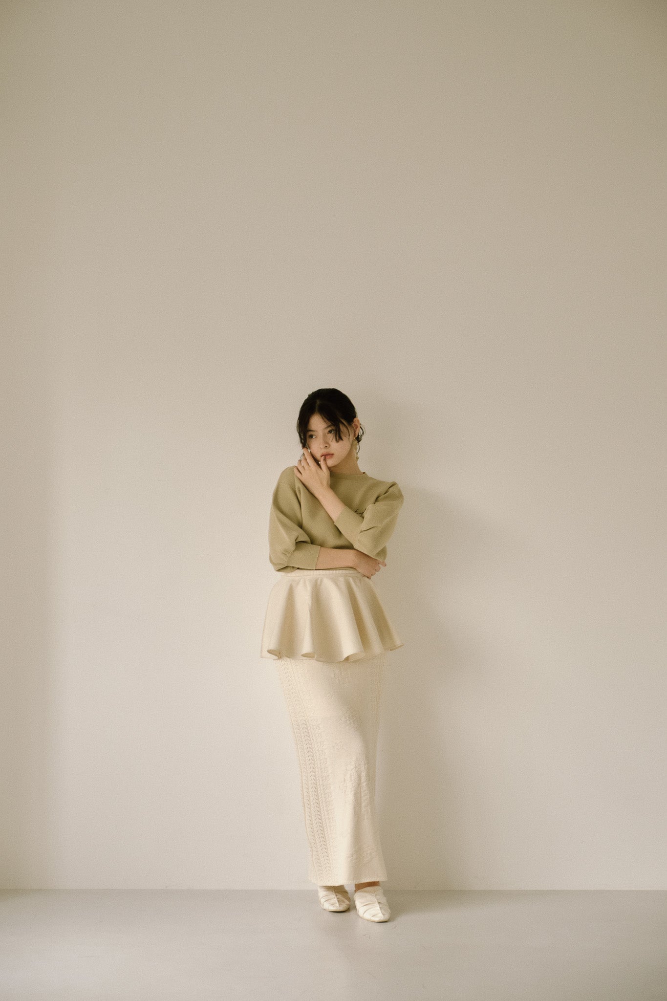 最適な価格 スカート eaphi plant motif knit skirt スカート - www ...