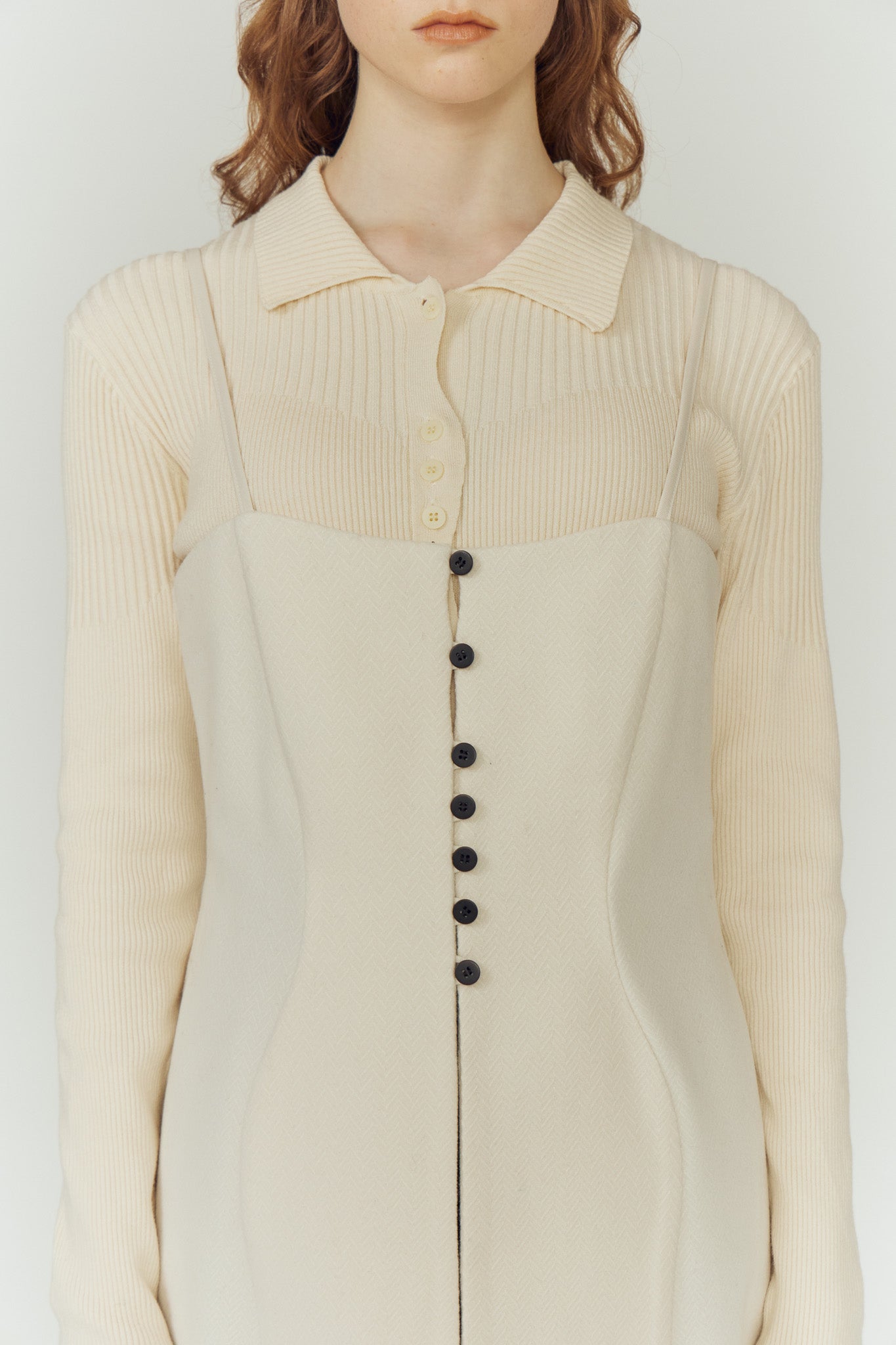 CLASSIC WAVE WOOL BUSTIER