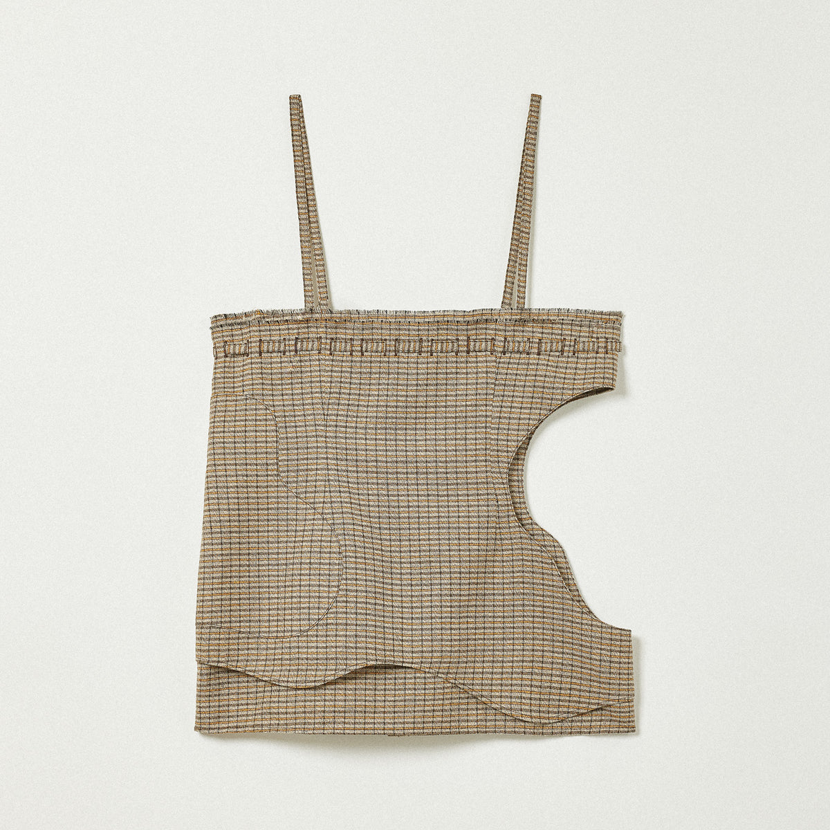 CHECK BUSTIER — COLLAGE
