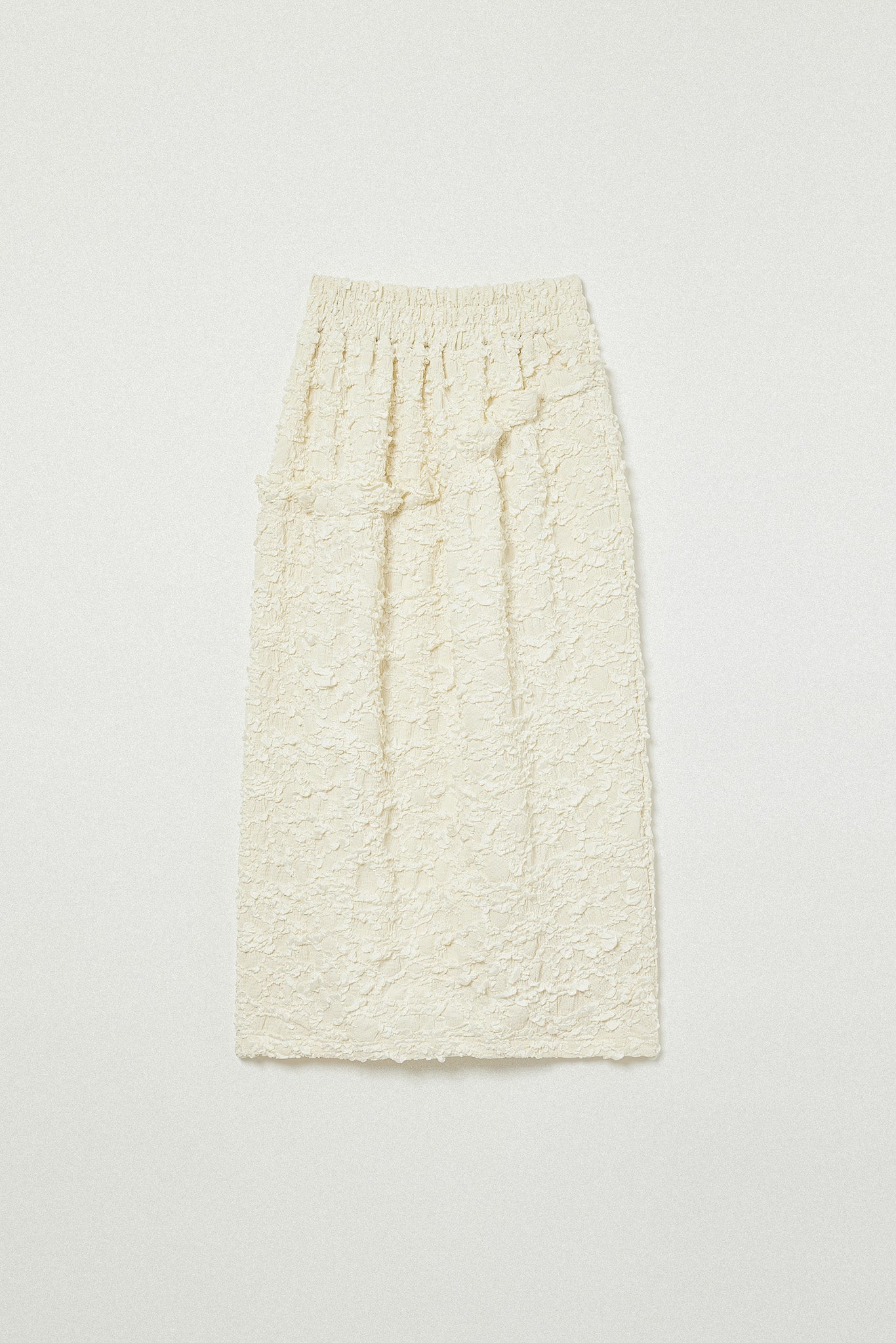 WAVE LINE COCOON SKIRT