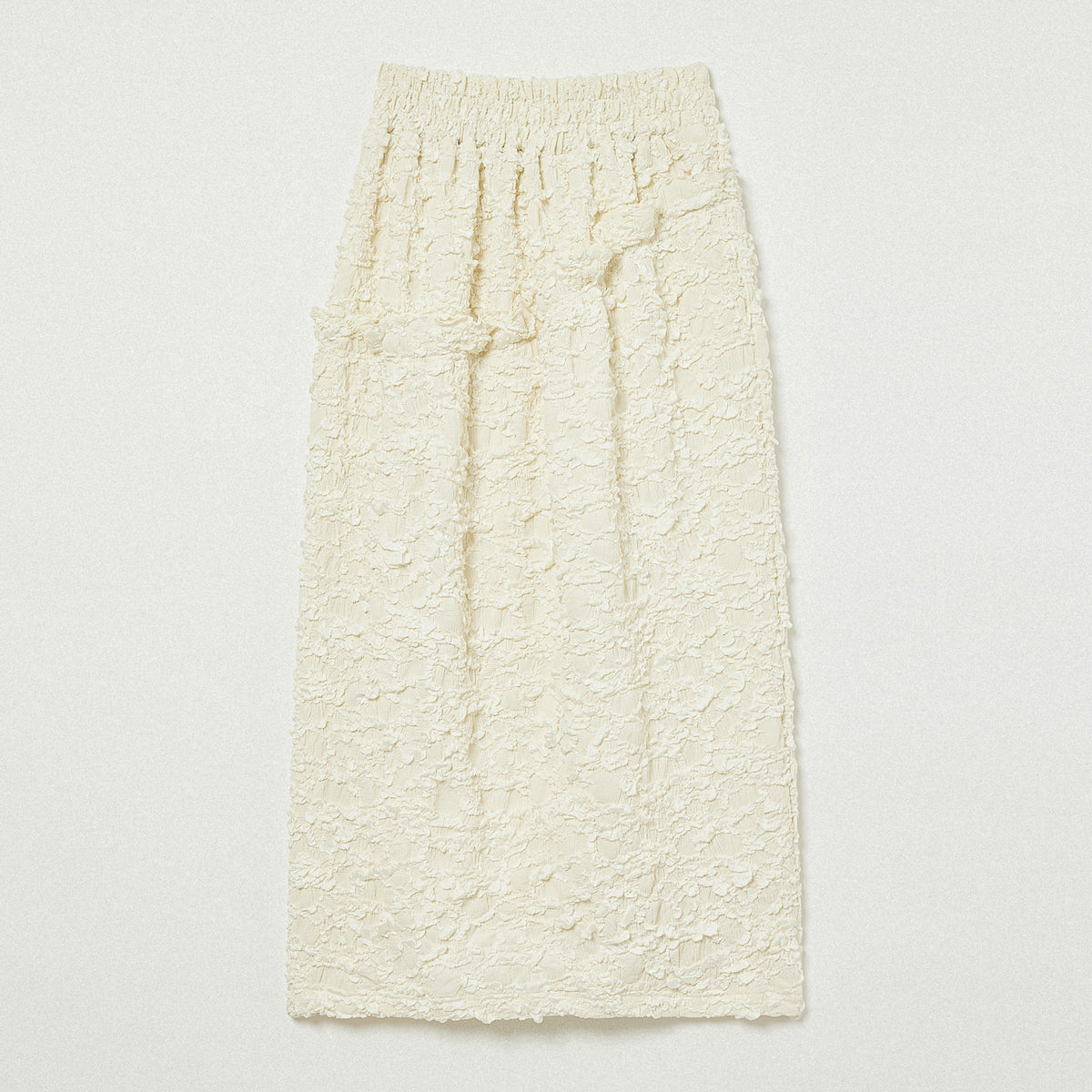 WAVE LINE COCOON SKIRT
