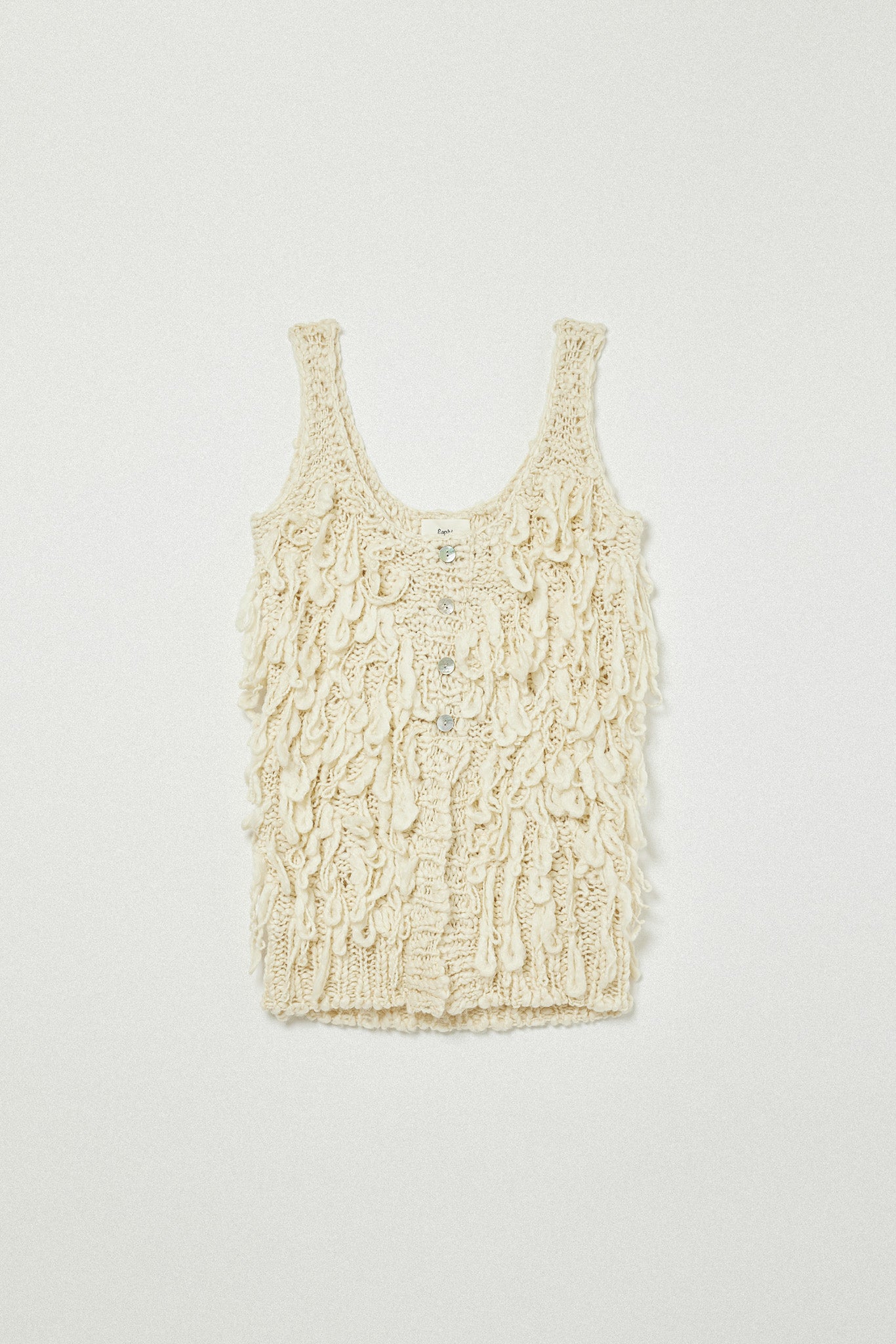 トップス Eaphi FRINGE KNIT VEST mai_22