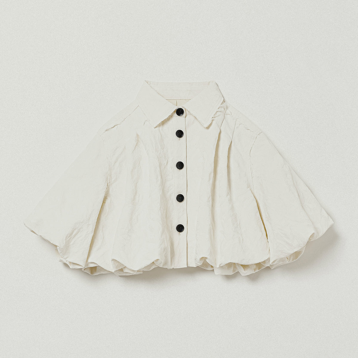 JACQUARD BALLOON BOLERO