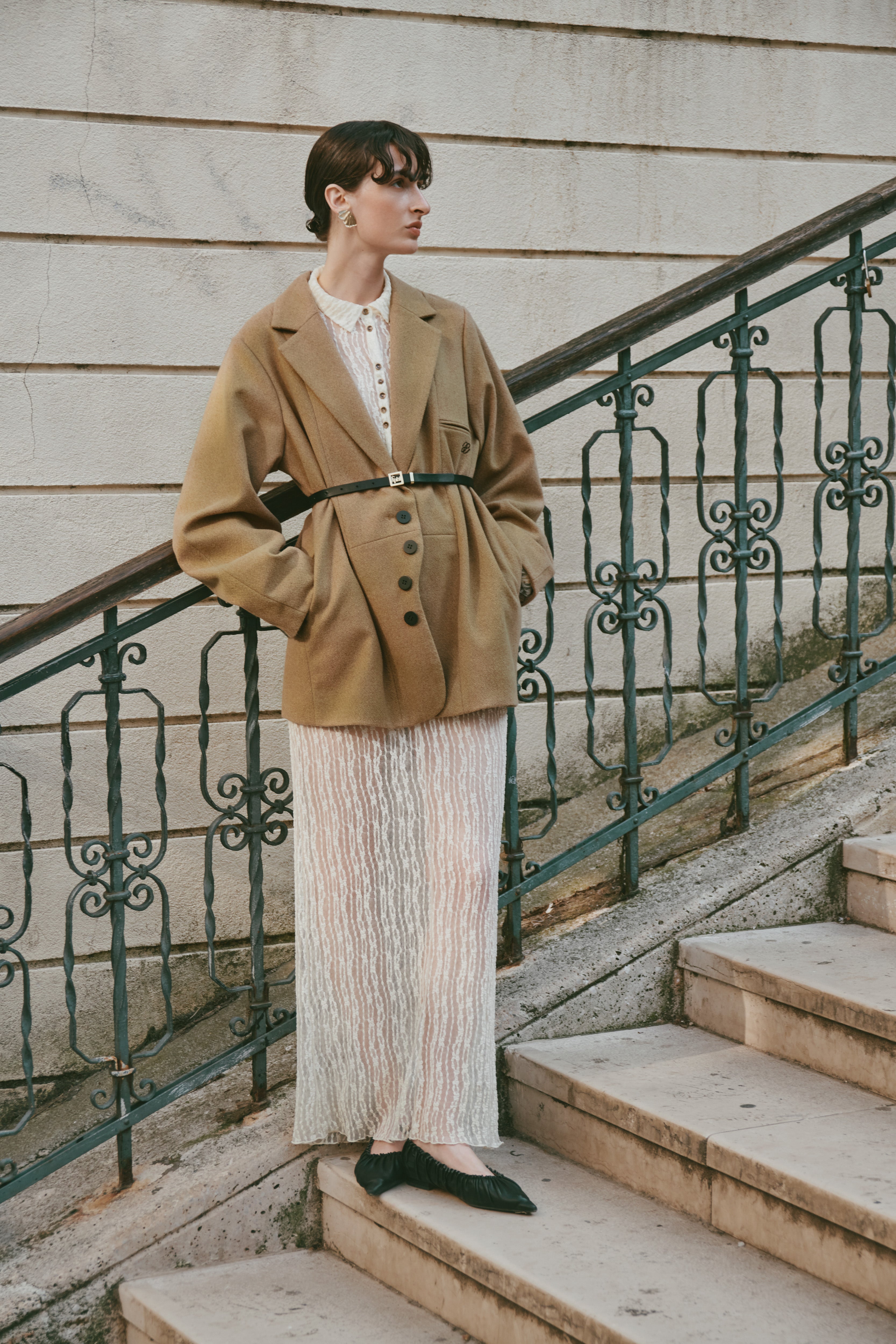 CLASSIC WOOL WAVE JACKET