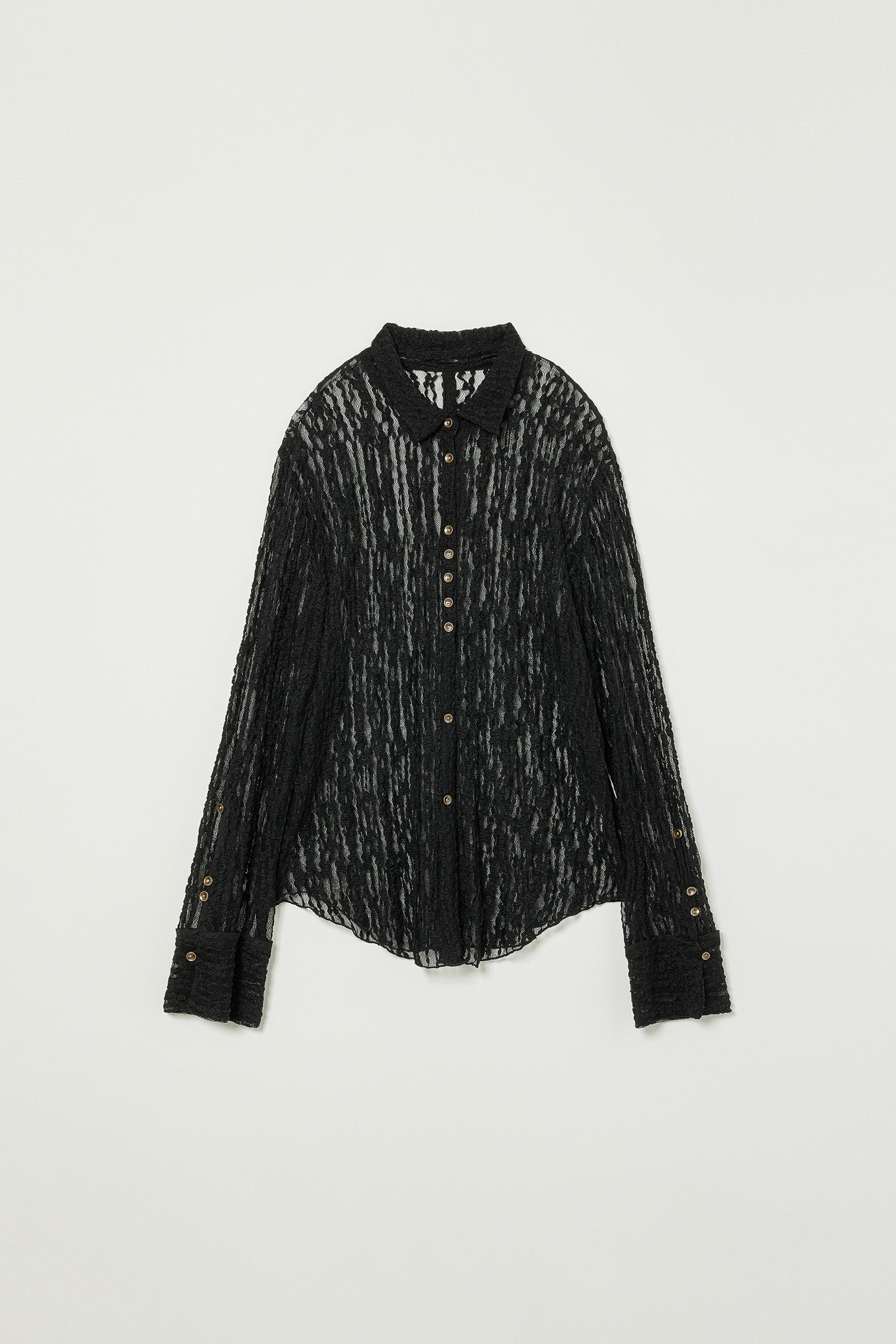 新品タグ付　Eaphi TULLE LACE SHIRT TULLE LACE SHIRT