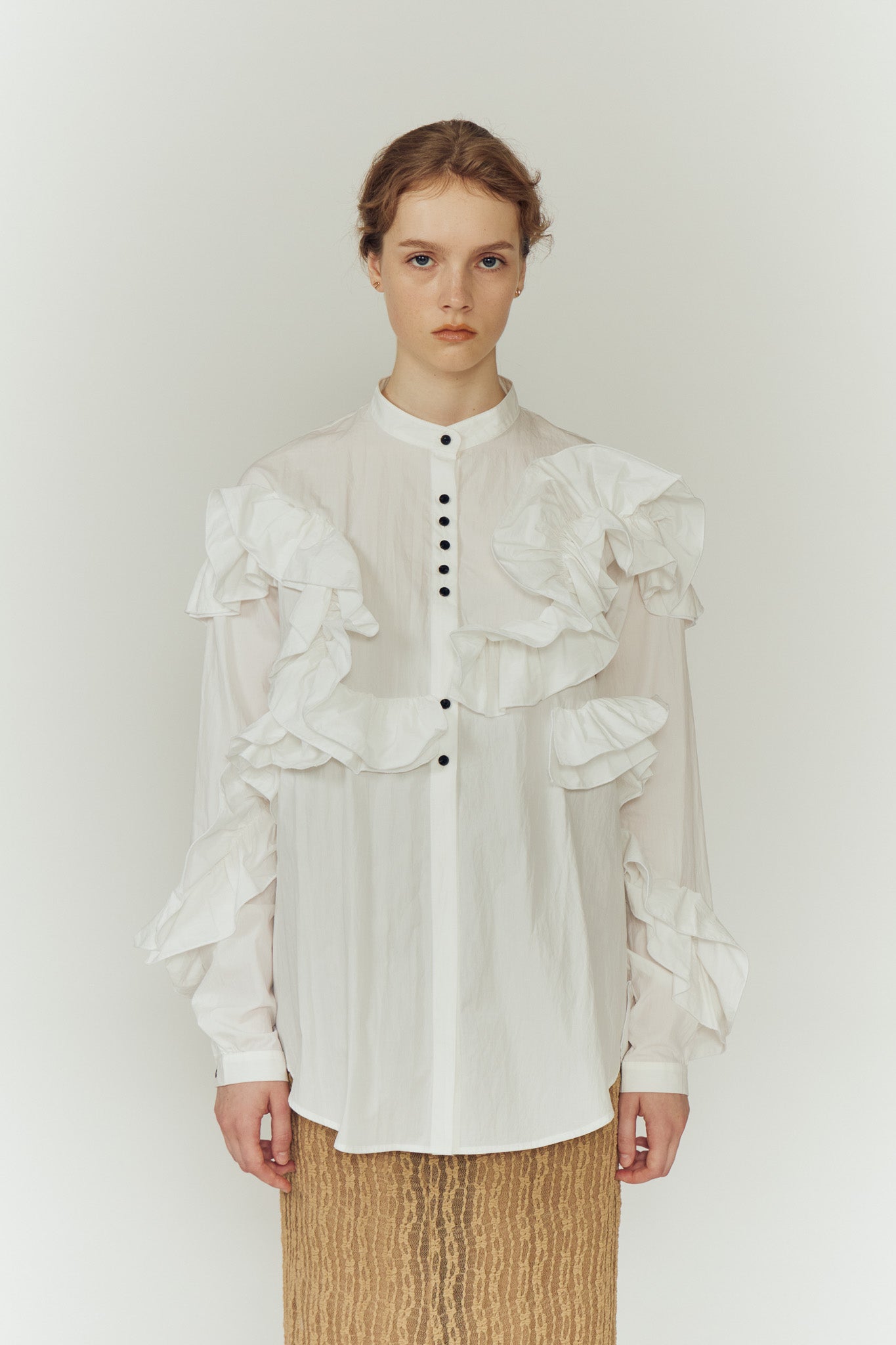 トップス EAPHI FEELING FRILLS BLOUSE FEELING FRILLS BLOUSE