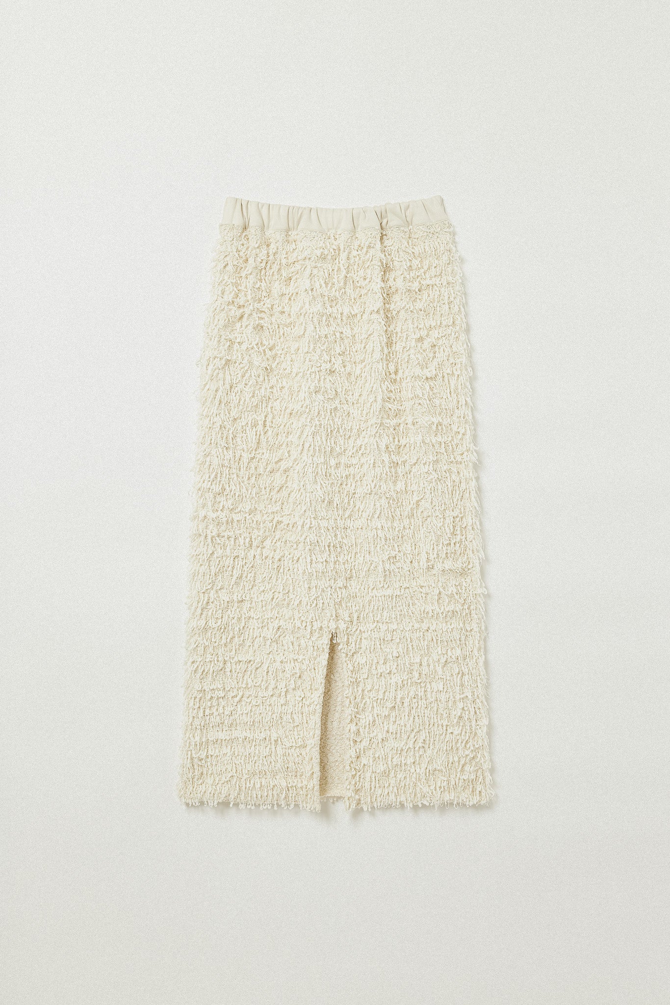 DOUBLE WAIST KNIT SKIRT