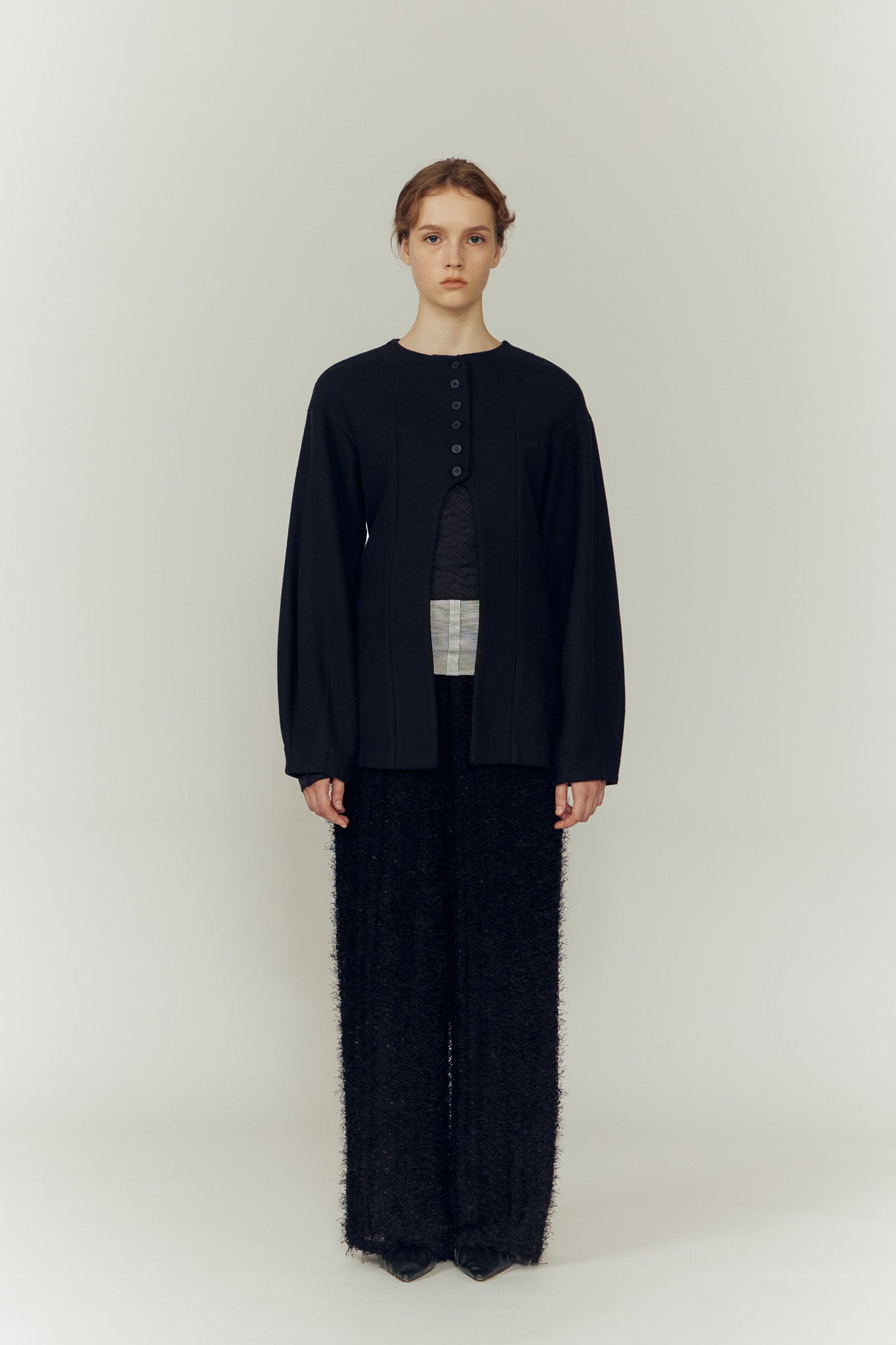 CURVE CUT LINE JACKET