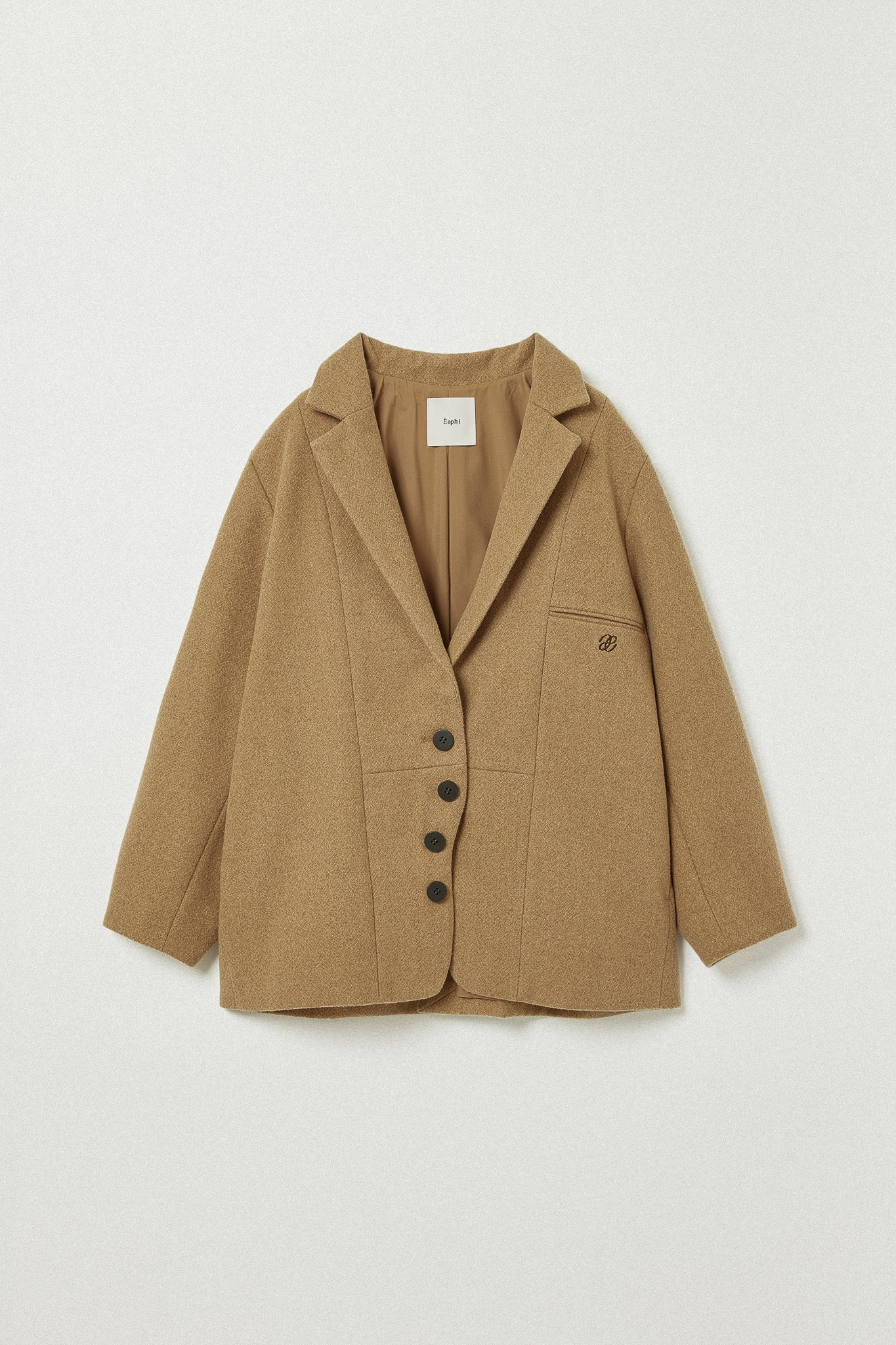 ジャケット・アウター eaphi CLASSIC WOOL WAVE JACKET CLASSIC WOOL WAVE JACKET