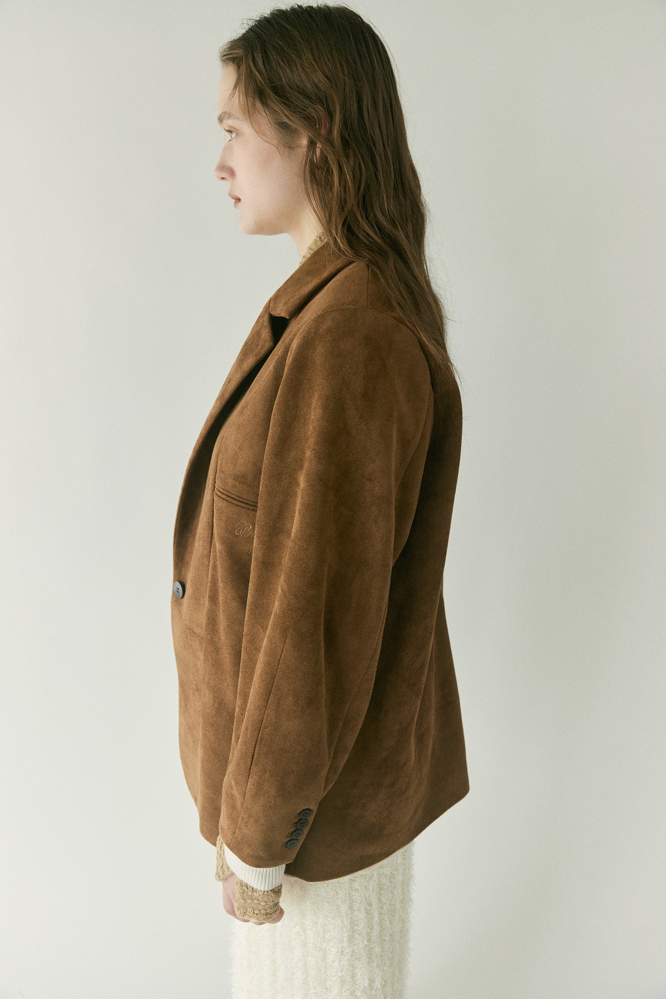 CLASSIC WAVE JACKET ー FAUX SUEDE