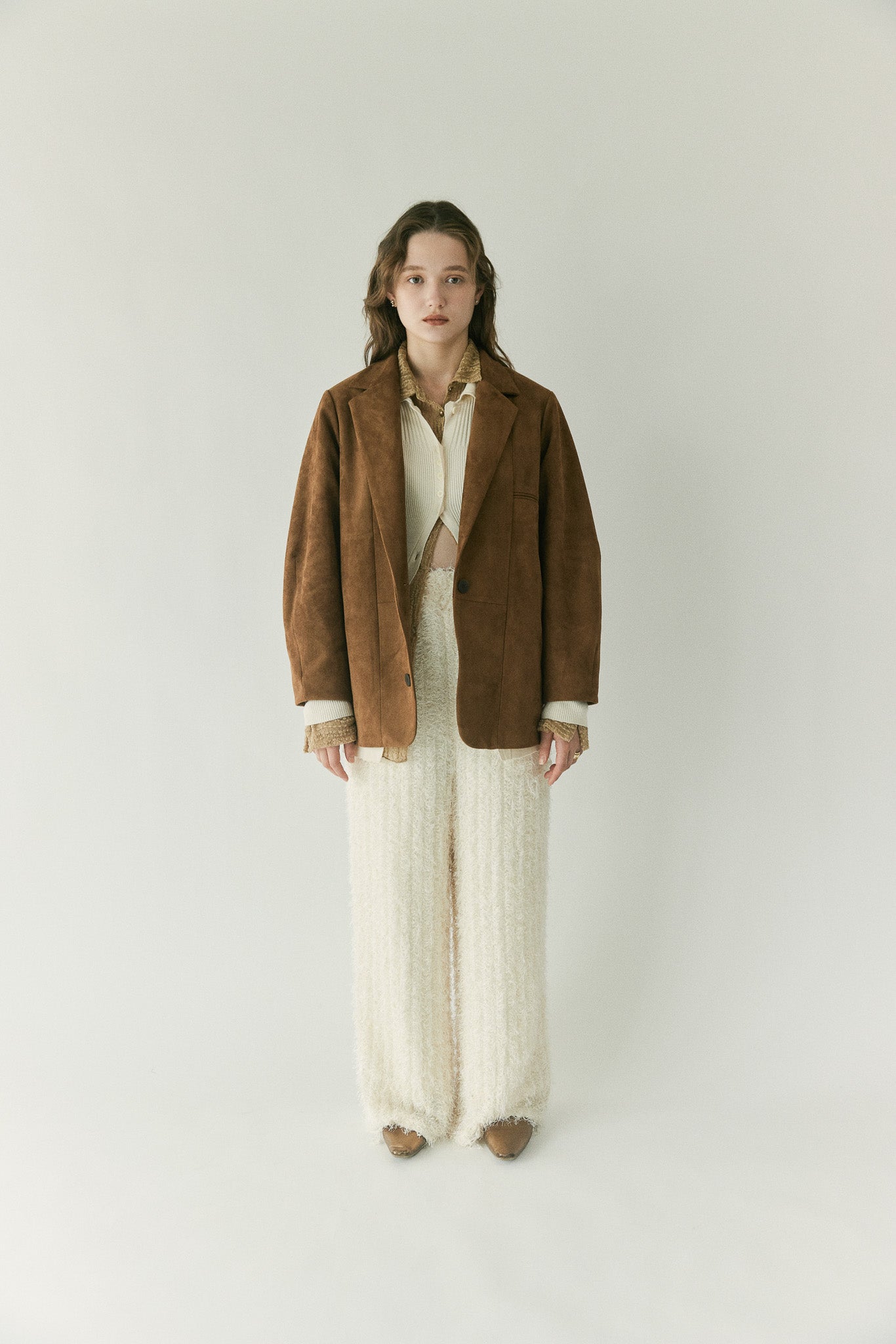 ジャケット・アウター eaphi CLASSIC WOOL WAVE JACKET CLASSIC WOOL WAVE JACKET