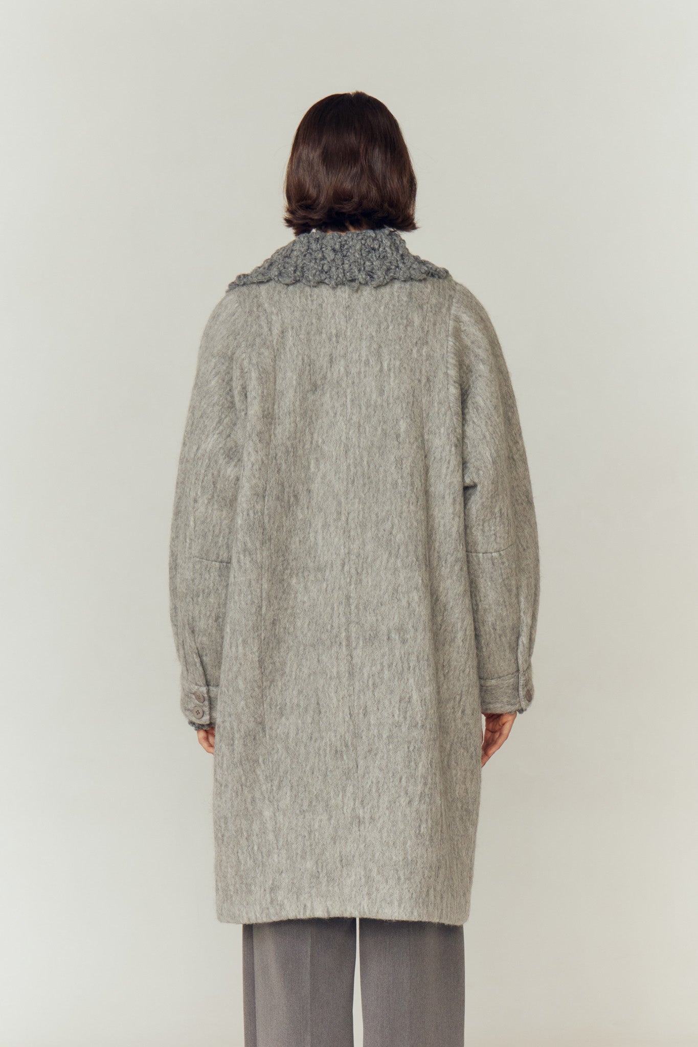 DOLMAN SHAGGY COAT