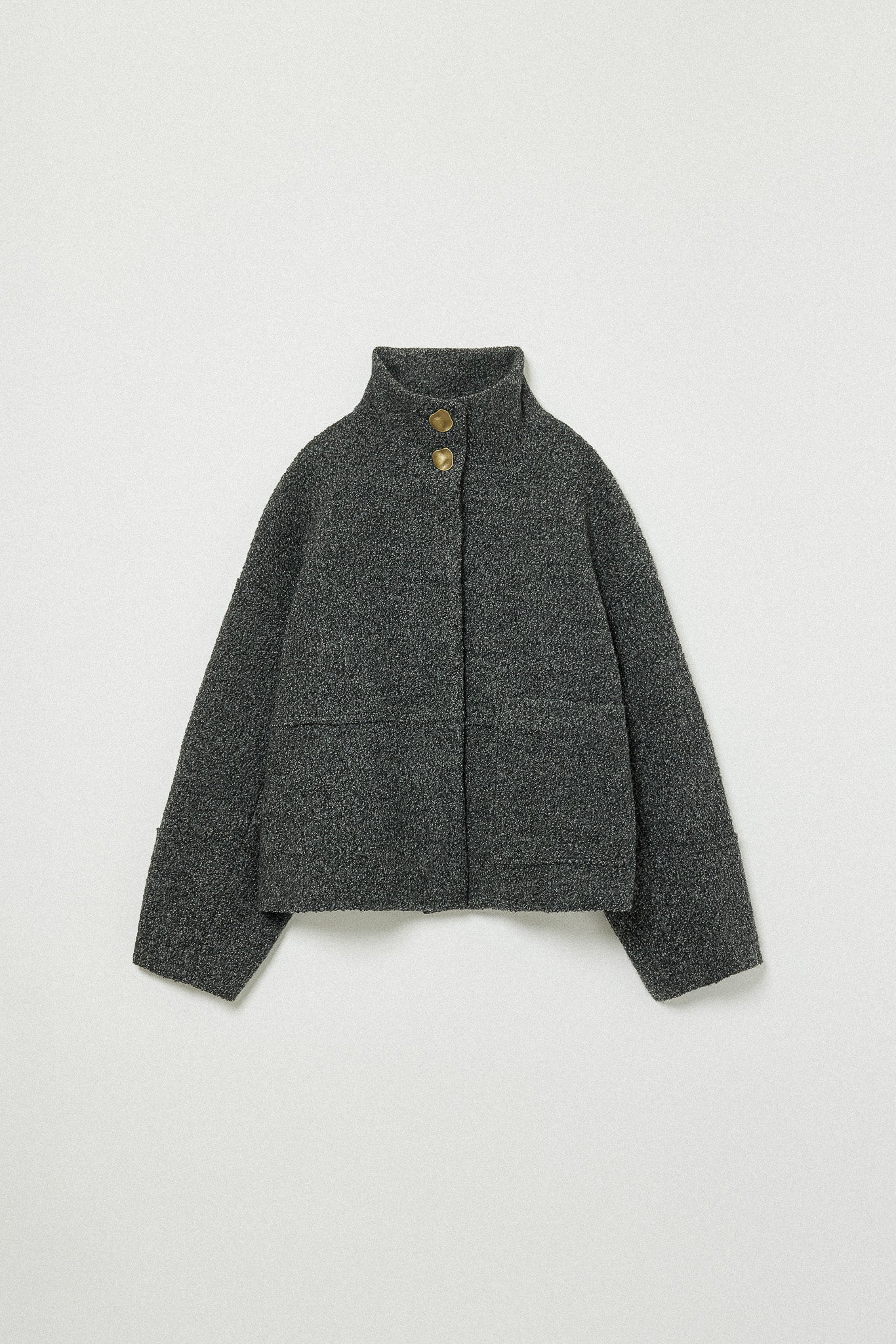 STAND COLLAR COAT