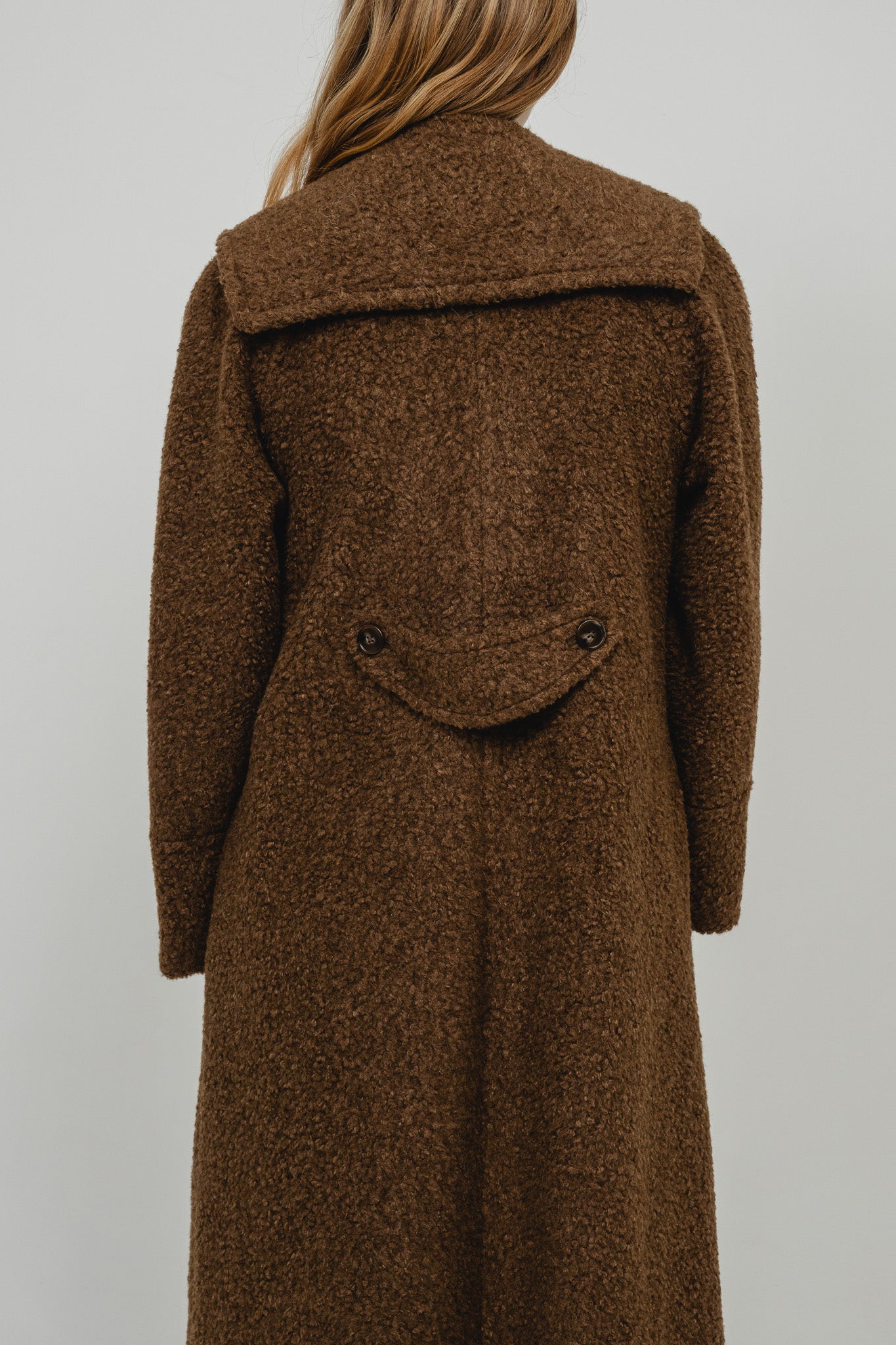 美品eaphi WESTERN LONG COAT beige Ｍ WESTERN LONG COAT / beige , brown / short , 2 2024AW collection