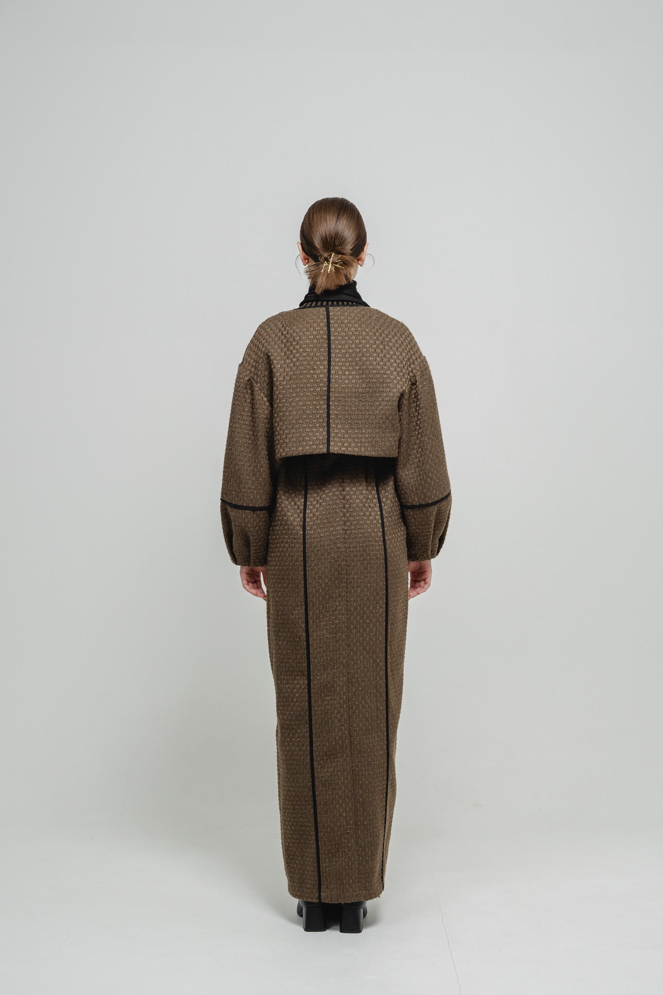 Eaphi Wool Tweed Jacket